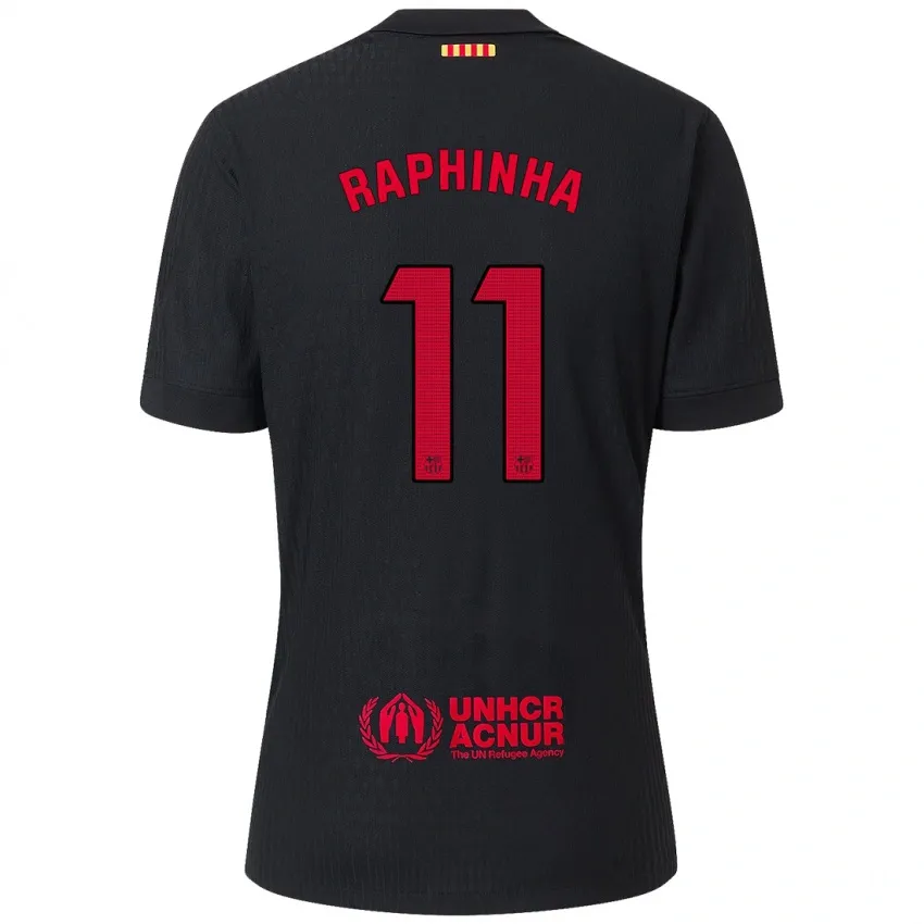 Raphinha FC Barcelona 2024/25 Away Soccer Jersey by Nike