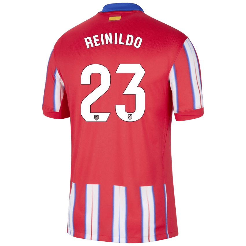Reinildo Mandava Atlético Madrid 2024/25 Home Soccer Jersey by Nike