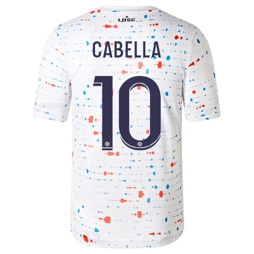 Rémy Cabella Lille FC 2023/24 Away Soccer Jersey by New Balance