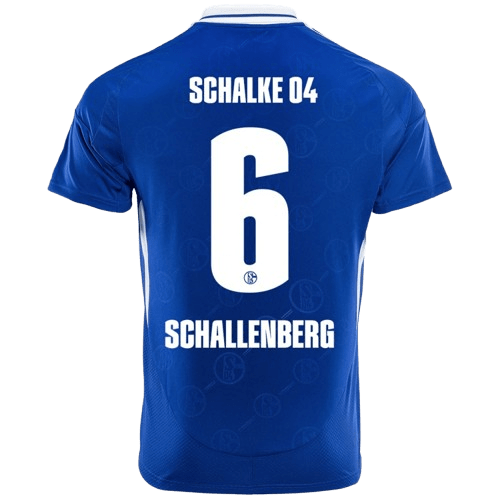Ron Schallenberg Schalke 2024/25 Home Soccer Jersey by Adidas