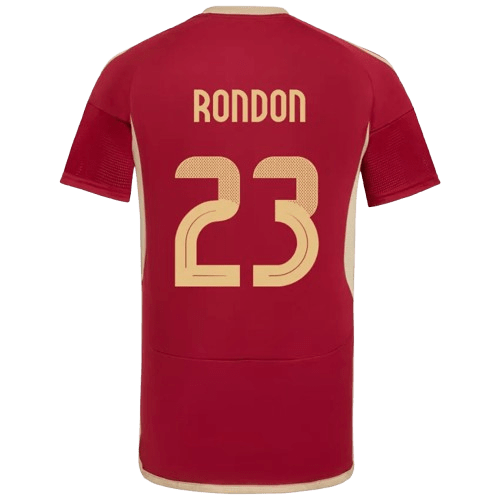 Salomón Rondón Venezuela 2024/25 Home Soccer Jersey by Adidas