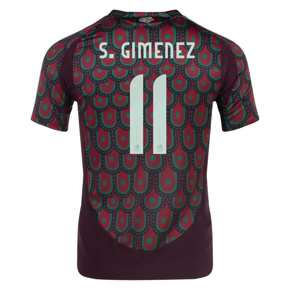 Santiago Giménez Mexico 2024/25 A. Home Jersey | Jerseybox
