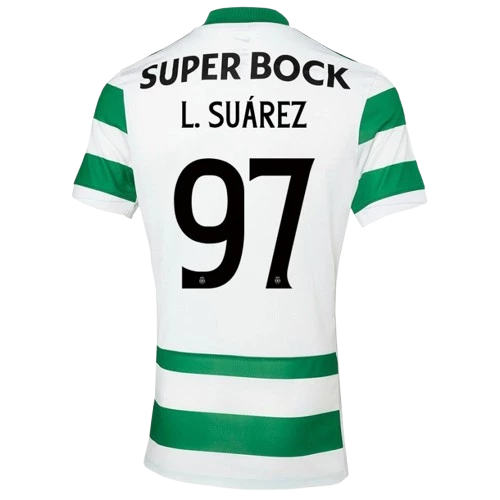 Luis Suarez Sporting 2025/26 Home Soccer Jersey by Nike