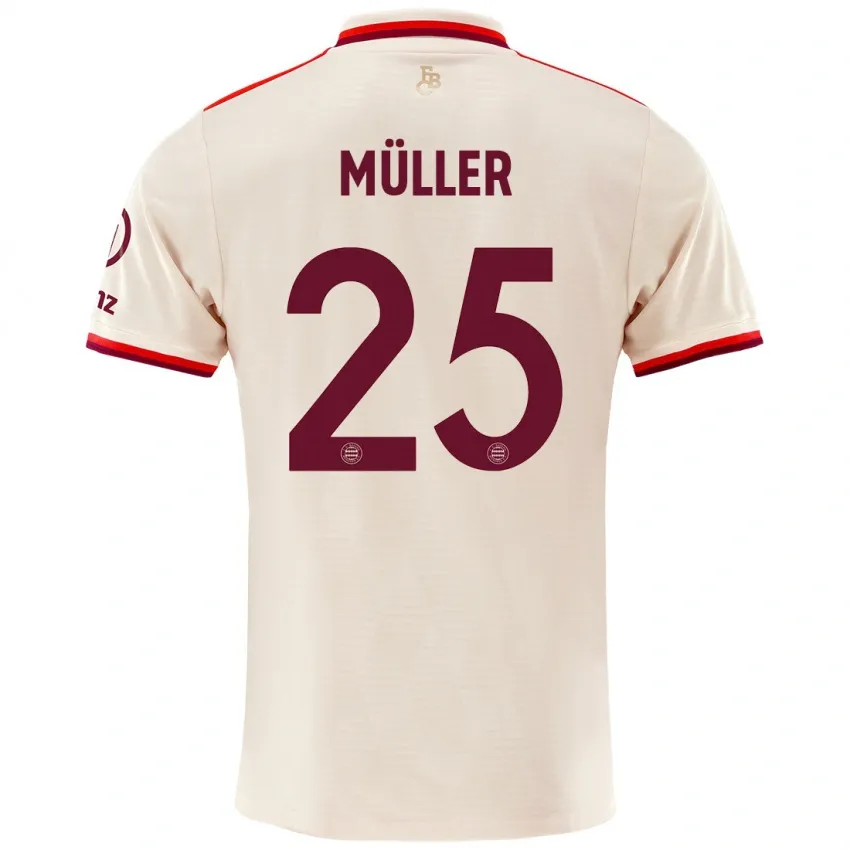 Thomas Müller Bayern Munich 2024/25 Third Soccer Jersey by Adidas