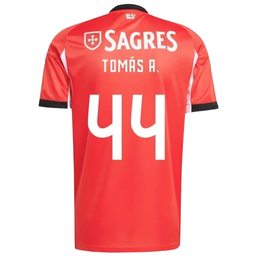 Tomás Araújo Benfica 2025/26 Home Soccer Jersey by Adidas