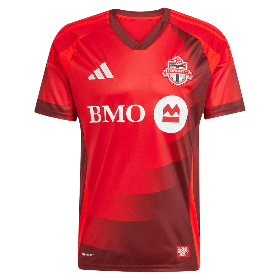Toronto FC 2025 Home Soccer Jersey by Adidas