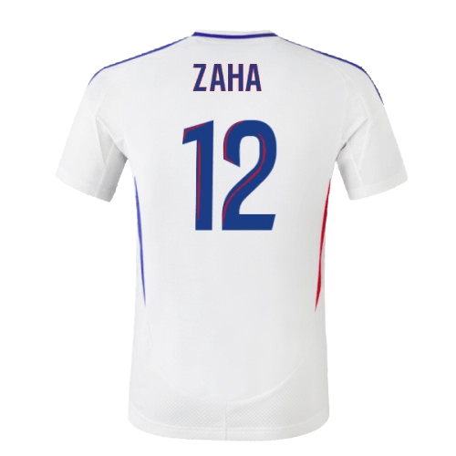 Wilfried Zaha Olympique Lyonnais 2024/25 Home Soccer Jersey by Adidas