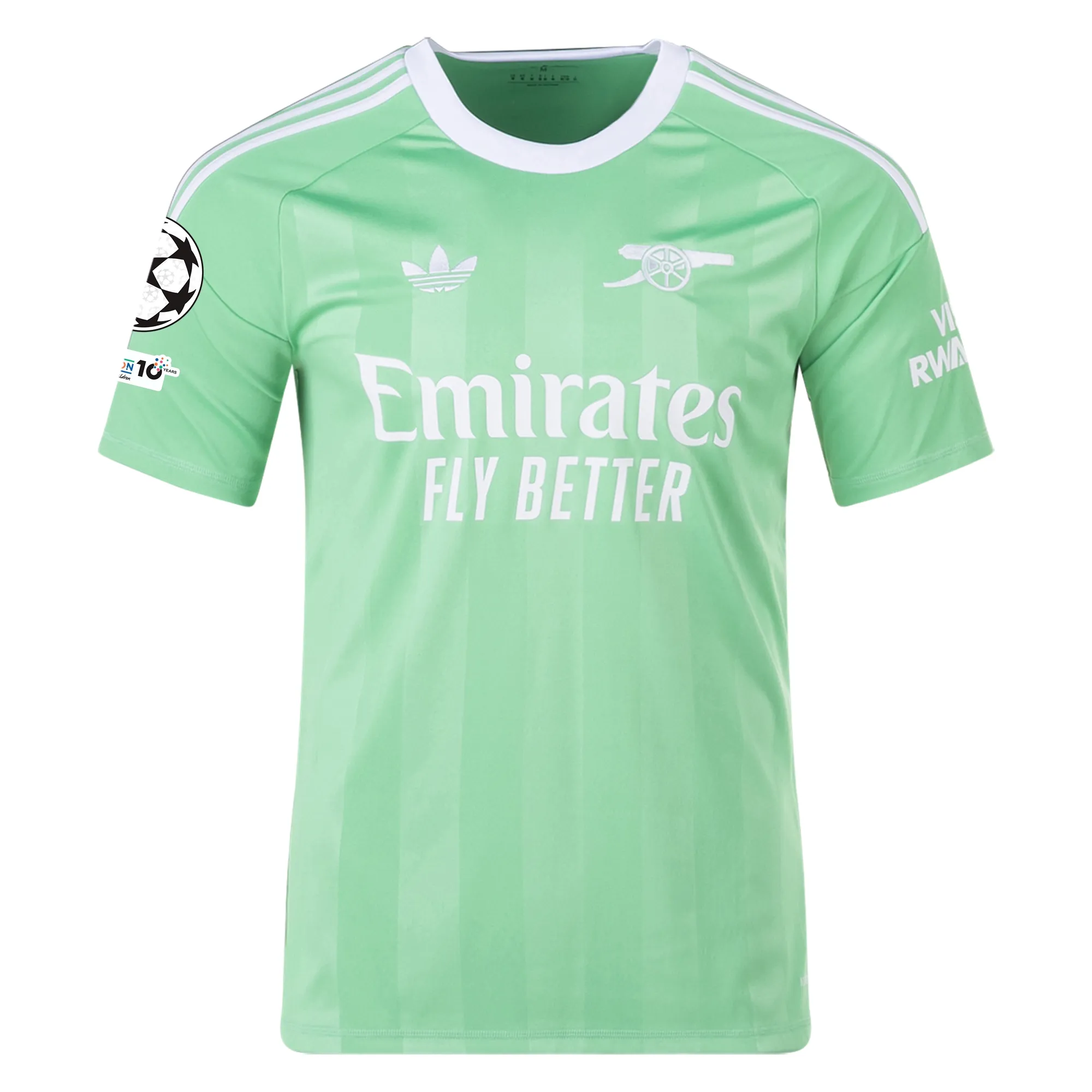 Arsenal Goalkeeper Third Soccer Jersey 2025/26 UCL by Adidas
