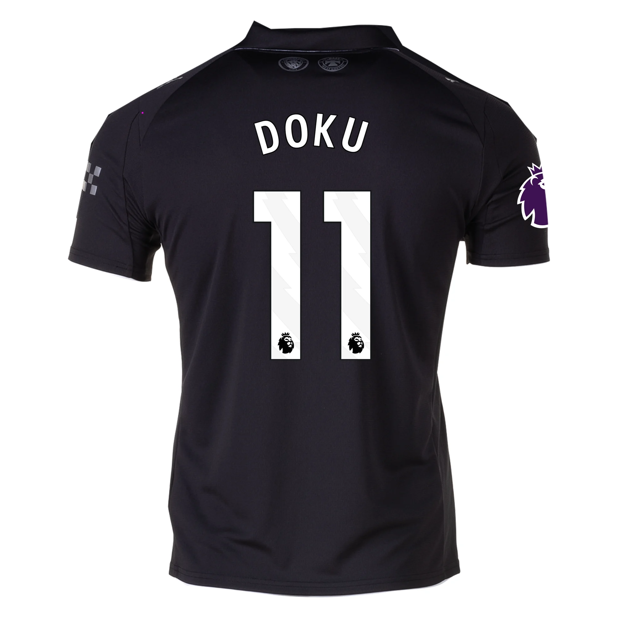 Jérémy Doku Manchester City 2025/26 Away Soccer Jersey by PUMA