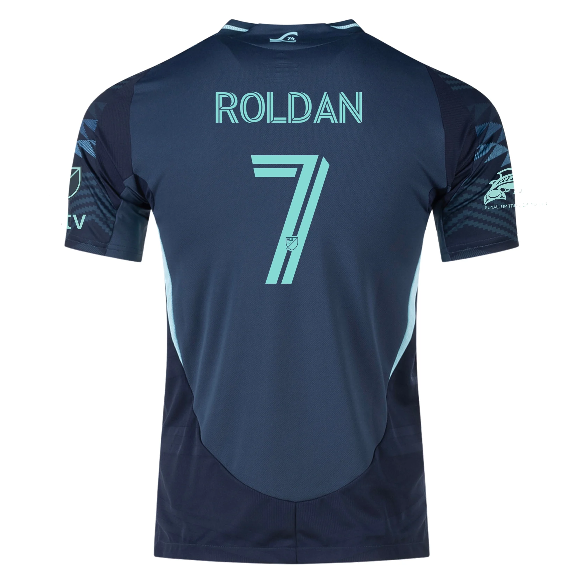 Cristian Roldan Seattle Sounders 2025 Authentic Away Soccer Jersey by Adidas