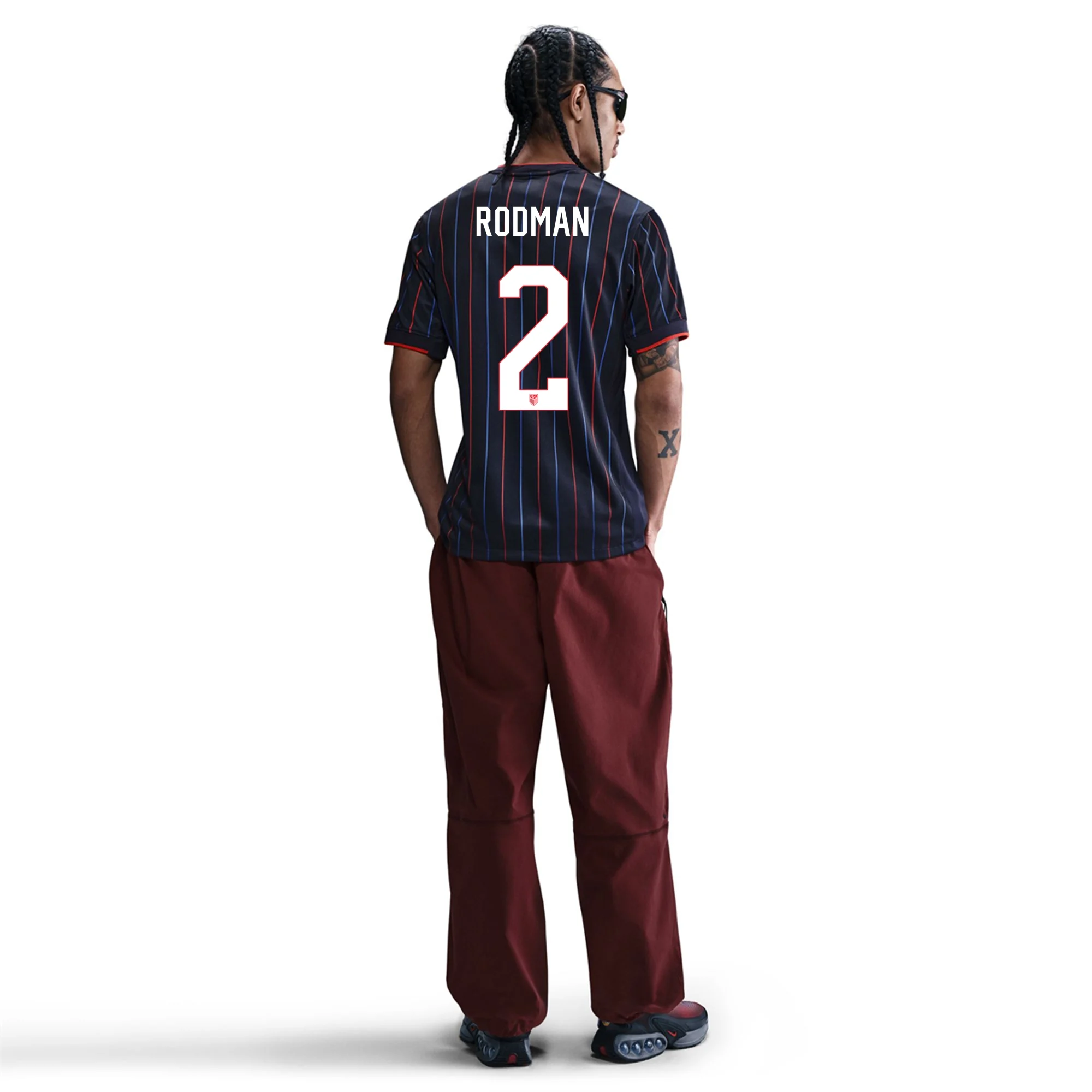 Trinity Rodman United States 2025 Away Soccer Jersey by Nike
