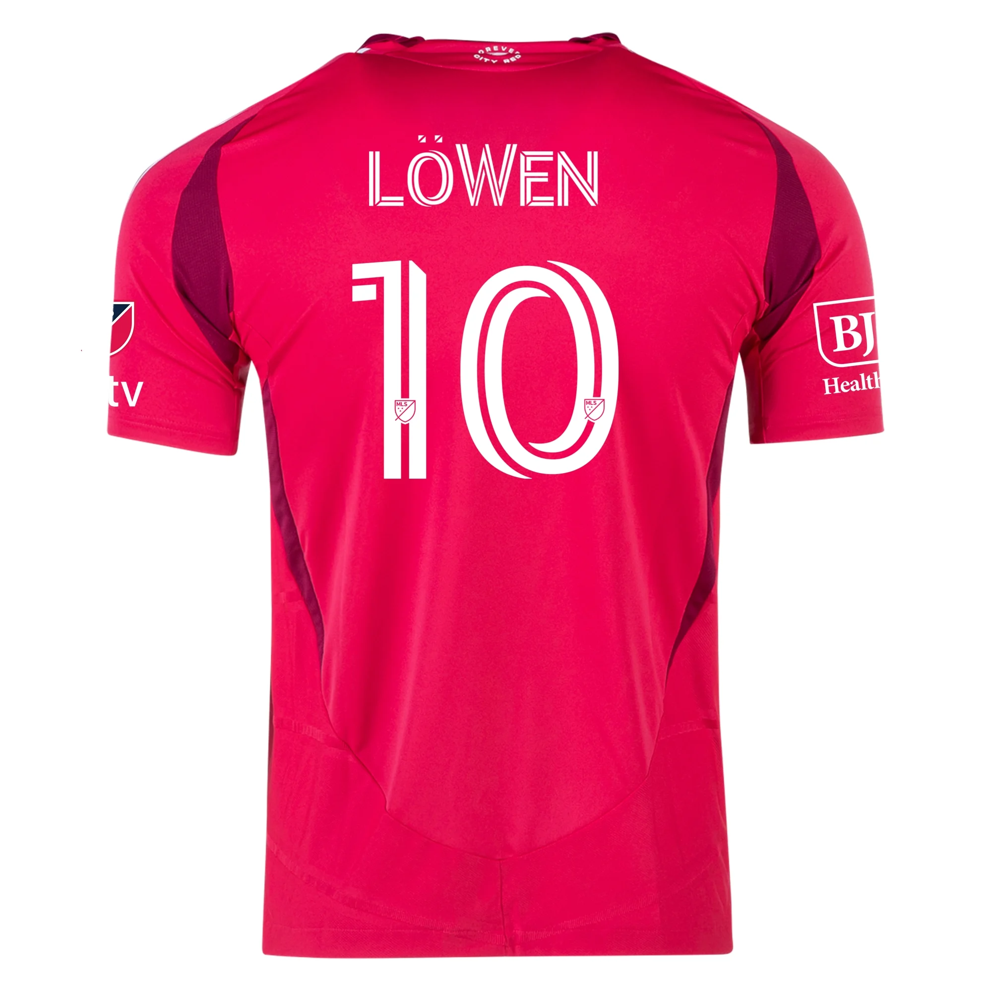 Eduard Löwen St. Louis City 2025 Authentic Home Soccer Jersey by Adidas
