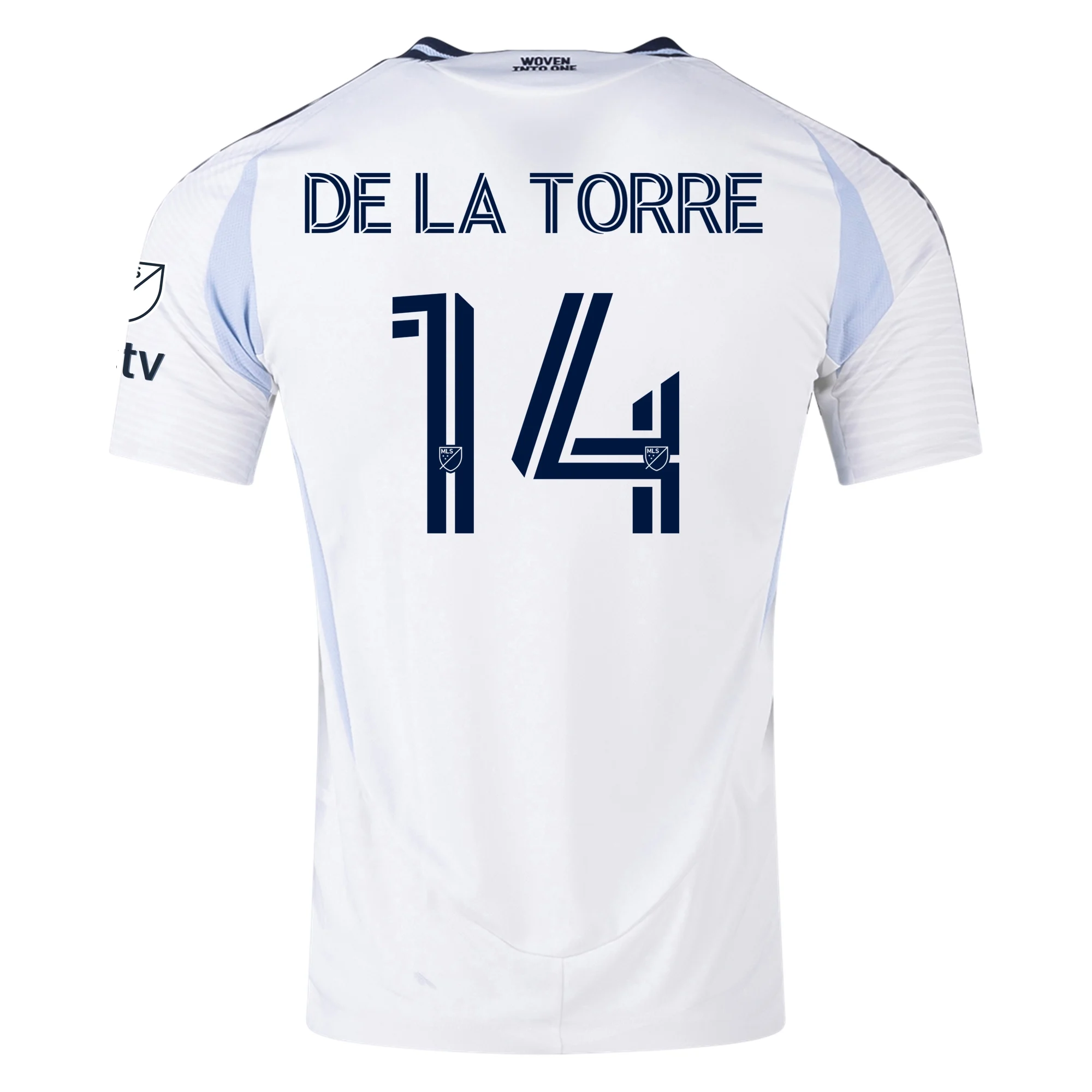 Lucas De La Torre San Diego FC 2025 Authentic Away Soccer Jersey by Adidas