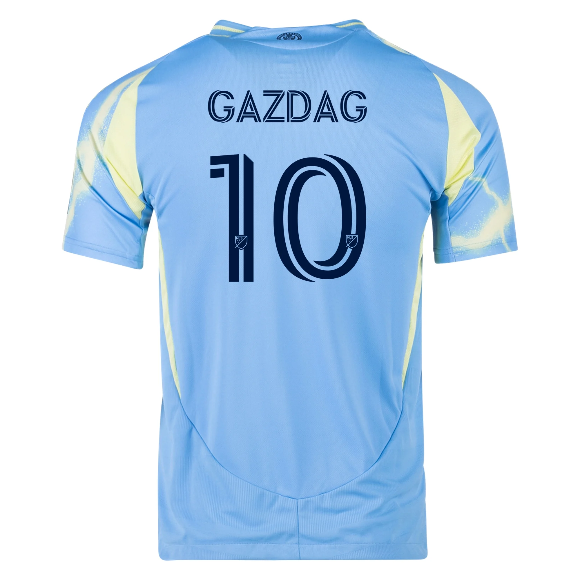 Dániel Gazdag Philadelphia Union 2025 Authentic Away Soccer Jersey by Adidas