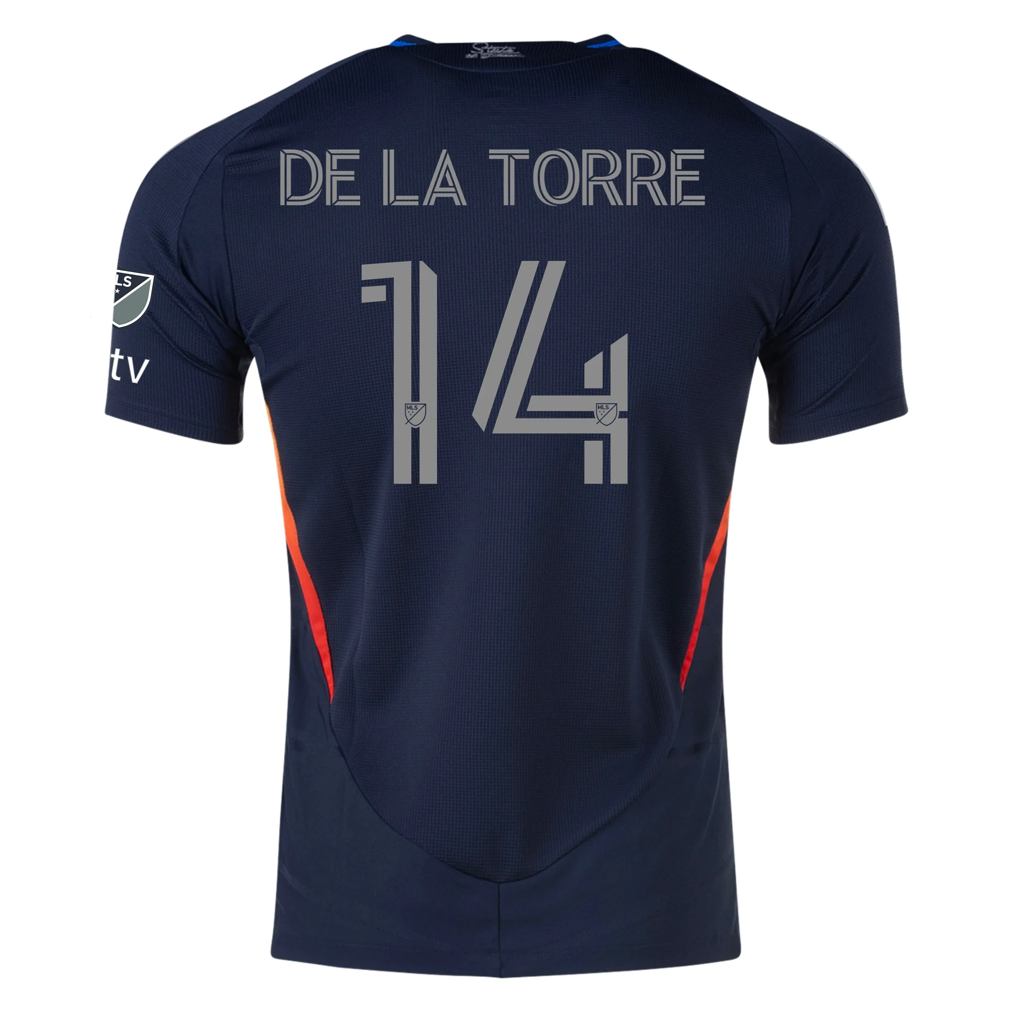 Lucas De La Torre San Diego FC 2025 Authentic Home Soccer Jersey by Adidas