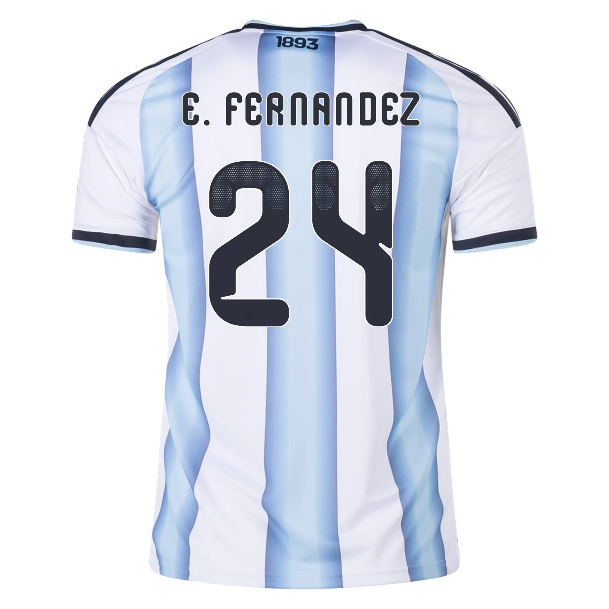 Enzo Fernández Argentina 2026/27 Home Soccer Jersey by Adidas