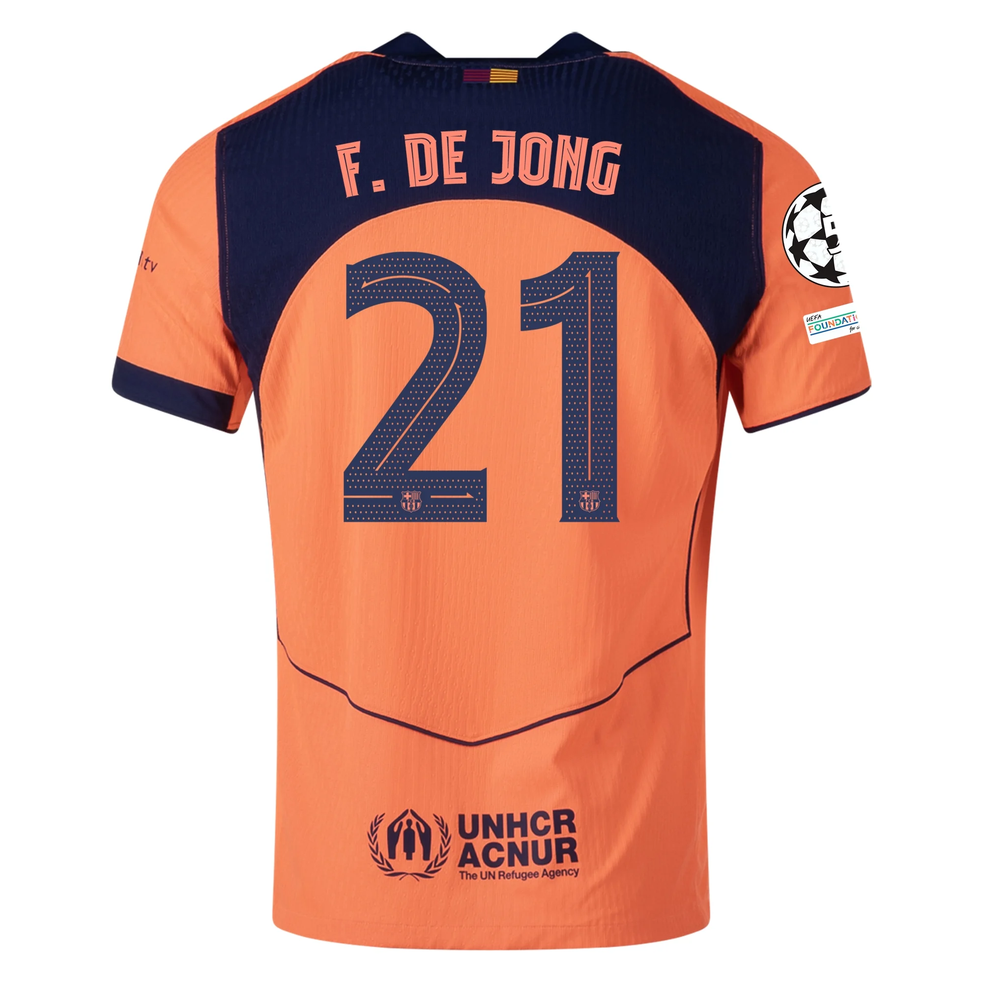 Frenkie de Jong FC Barcelona 2025/26 Authentic Third Soccer Jersey by Nike