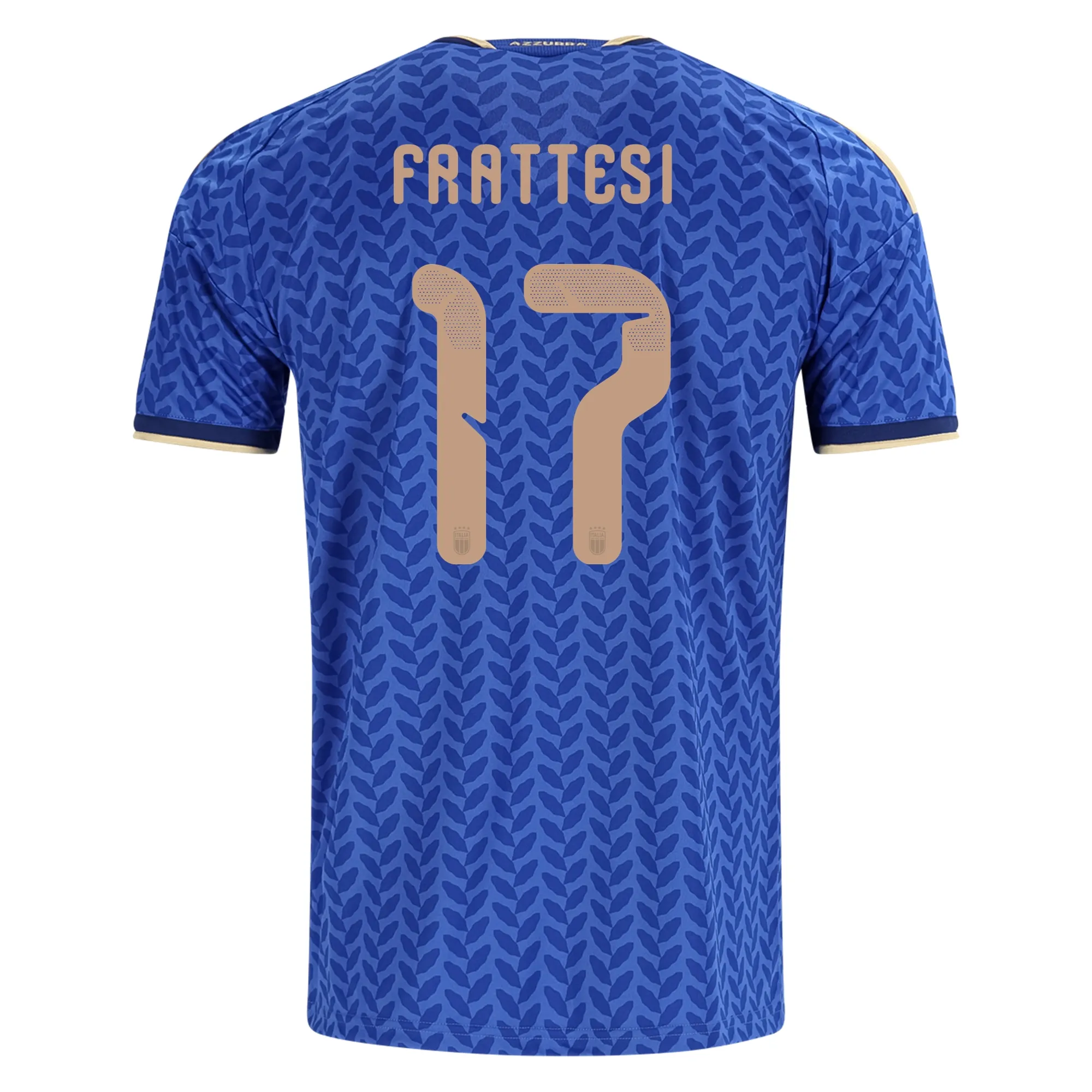 Davide Frattesi Italy 2026/27 Home Soccer Jersey by Adidas