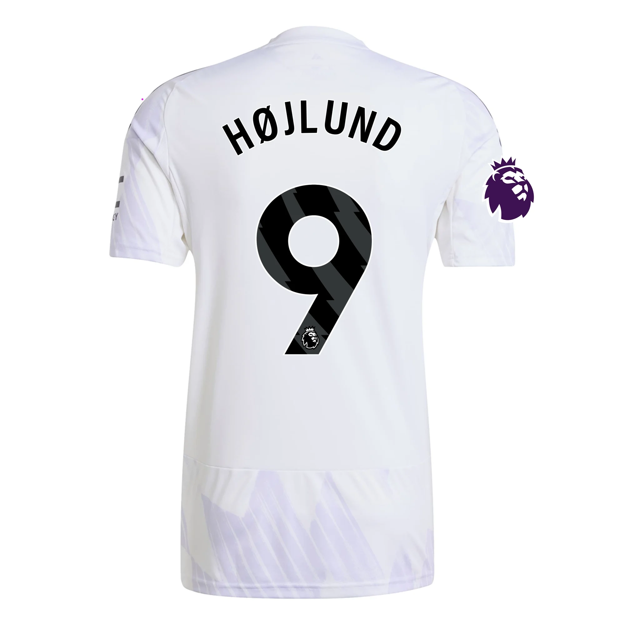 Rasmus Højlund Manchester United 2025/26 Away Soccer Jersey by Adidas
