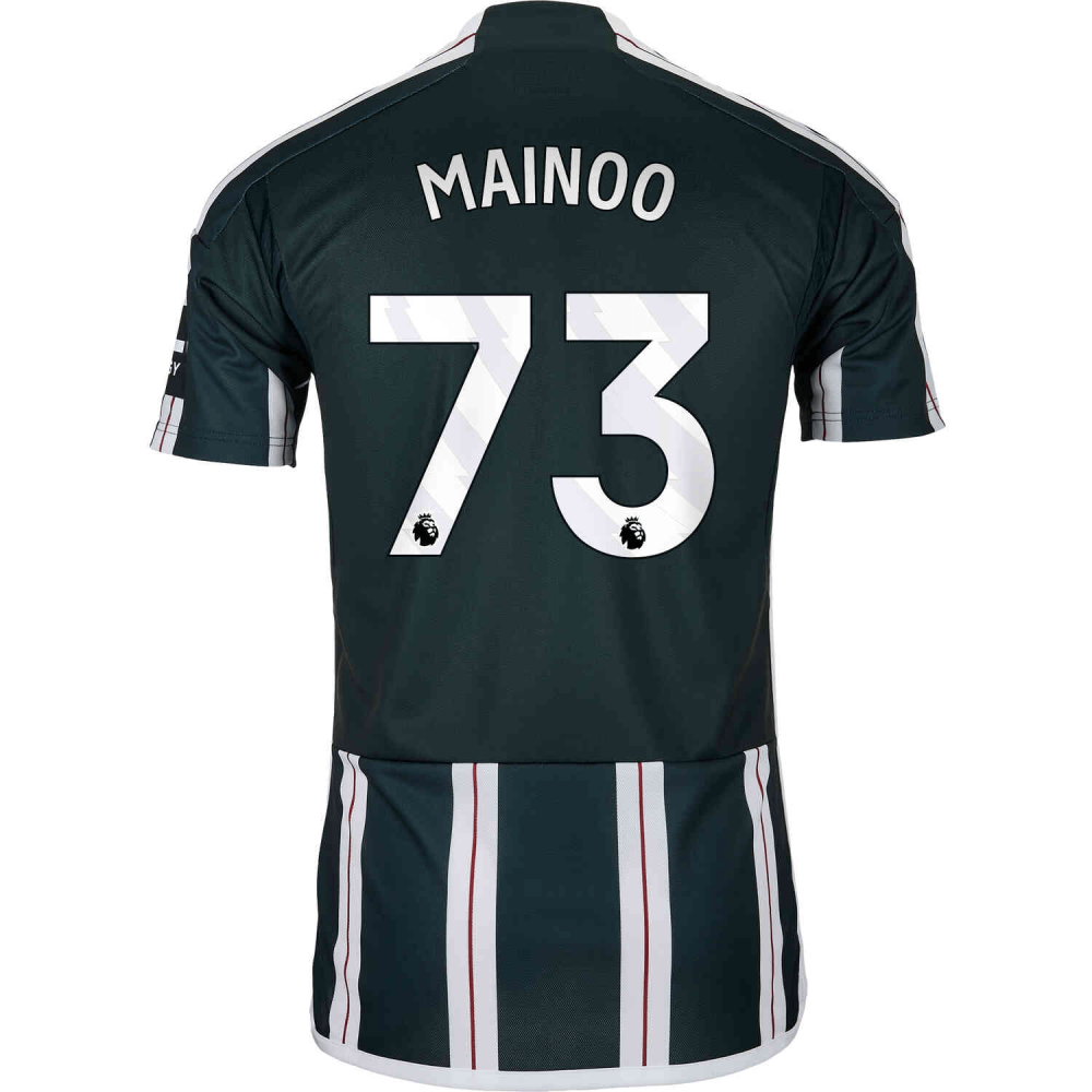 Mainoo Kit Kobbie Mainoo Man United 2023/24 Away Jersey | Jerseybox
