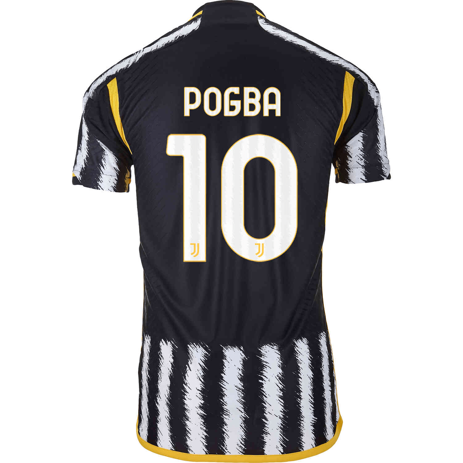 Paul Pogba Juventus FC 2023/24 Home Soccer Jersey by Adidas