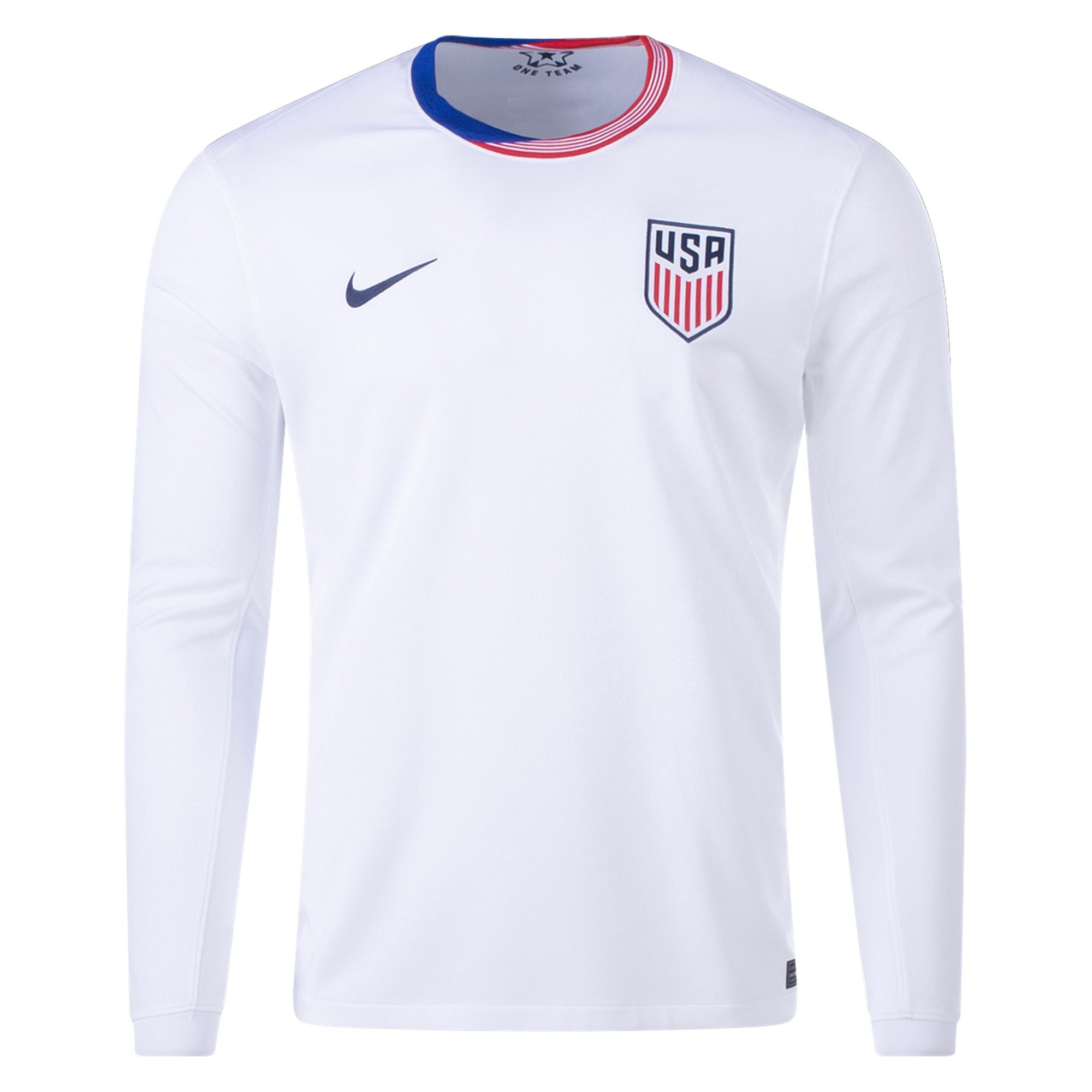 USMNT 2024/25 Long Sleeve Home Soccer Jersey by Nike