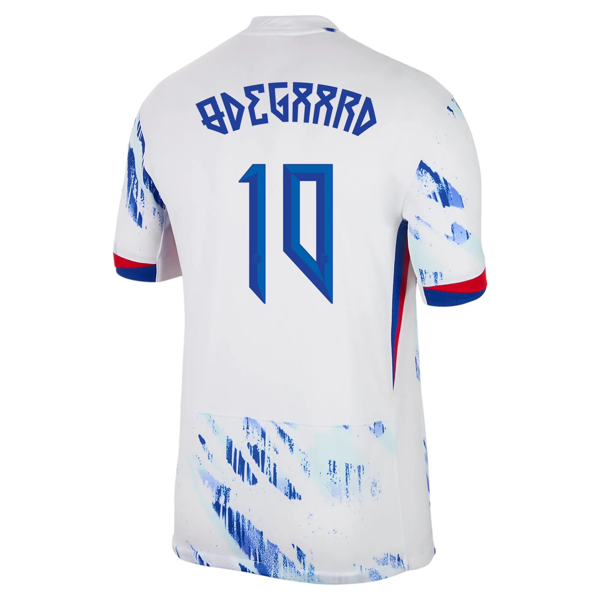 Martin Ødegaard Norway 2024/25 Away Soccer Jersey by Nike