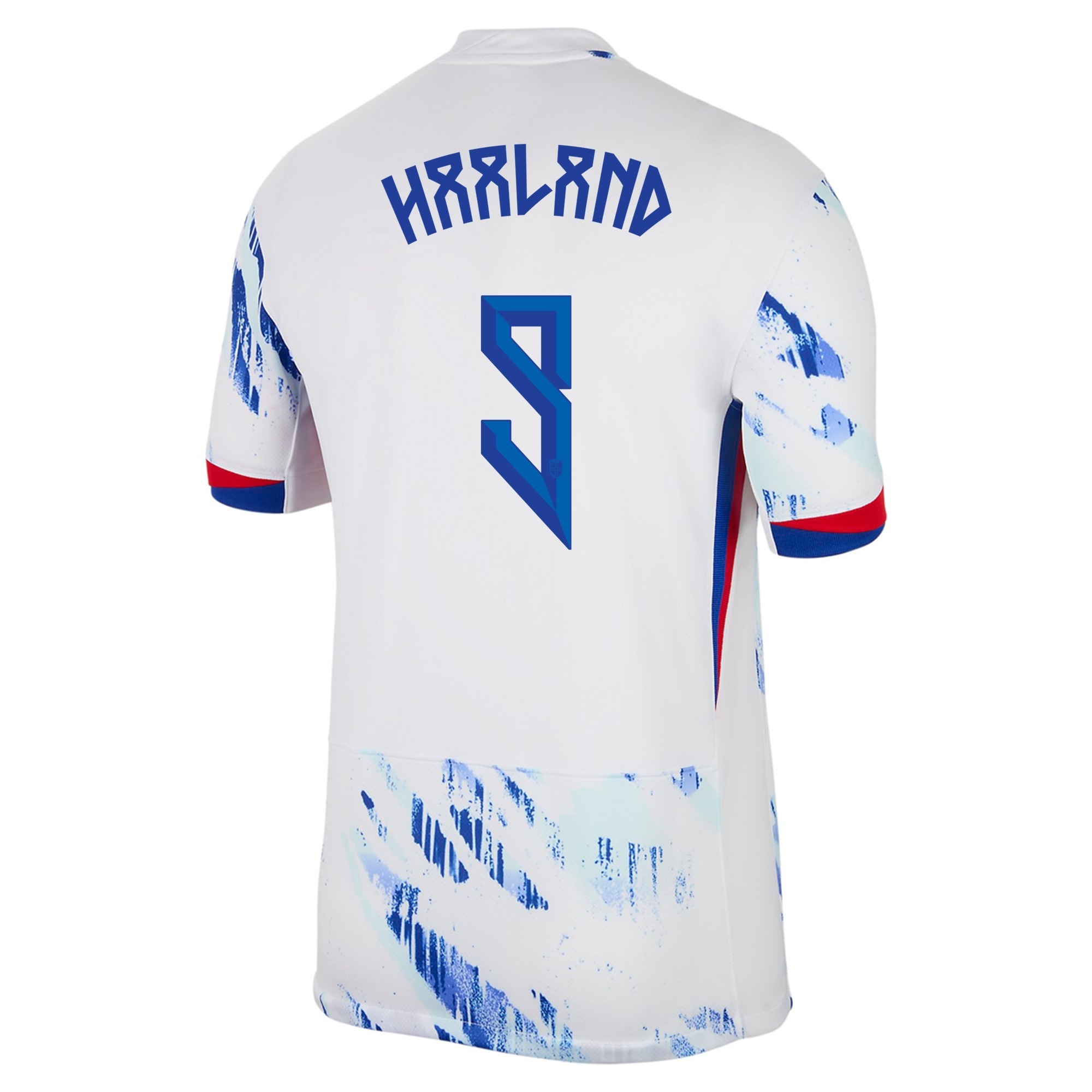 Erling Haaland Norway 2024/25 Youth Away Soccer Jersey by Nike