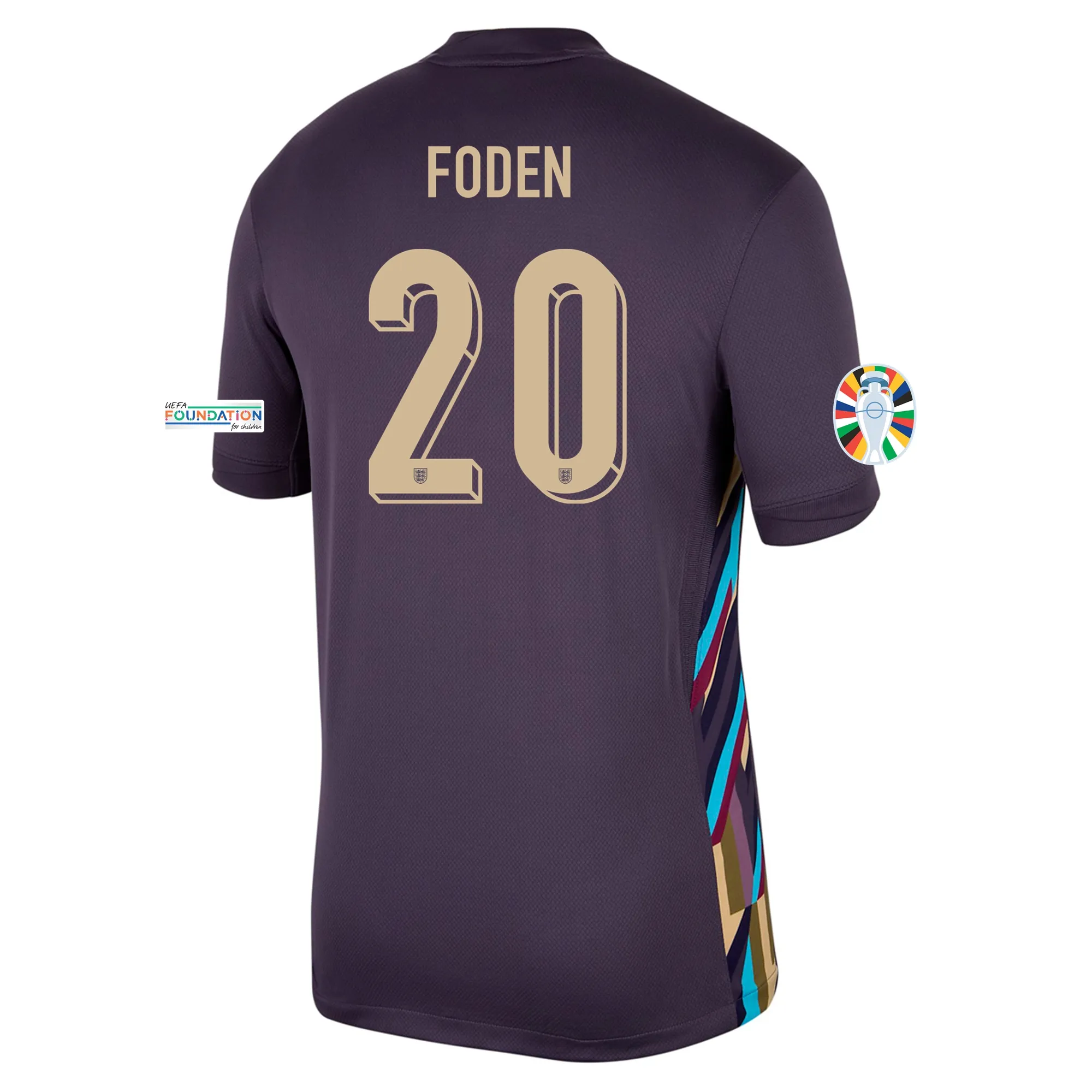 Phil Foden England 2024/25 Authentic Away Soccer Jersey by Nike