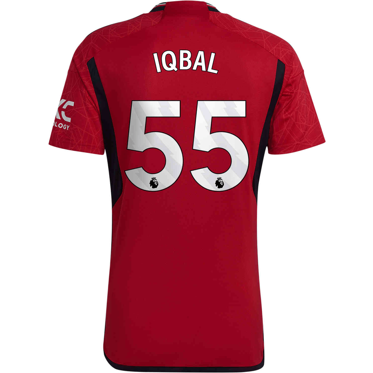 Zidane Iqbal Manchester United 2023/24 Home Soccer Jersey by Adidas