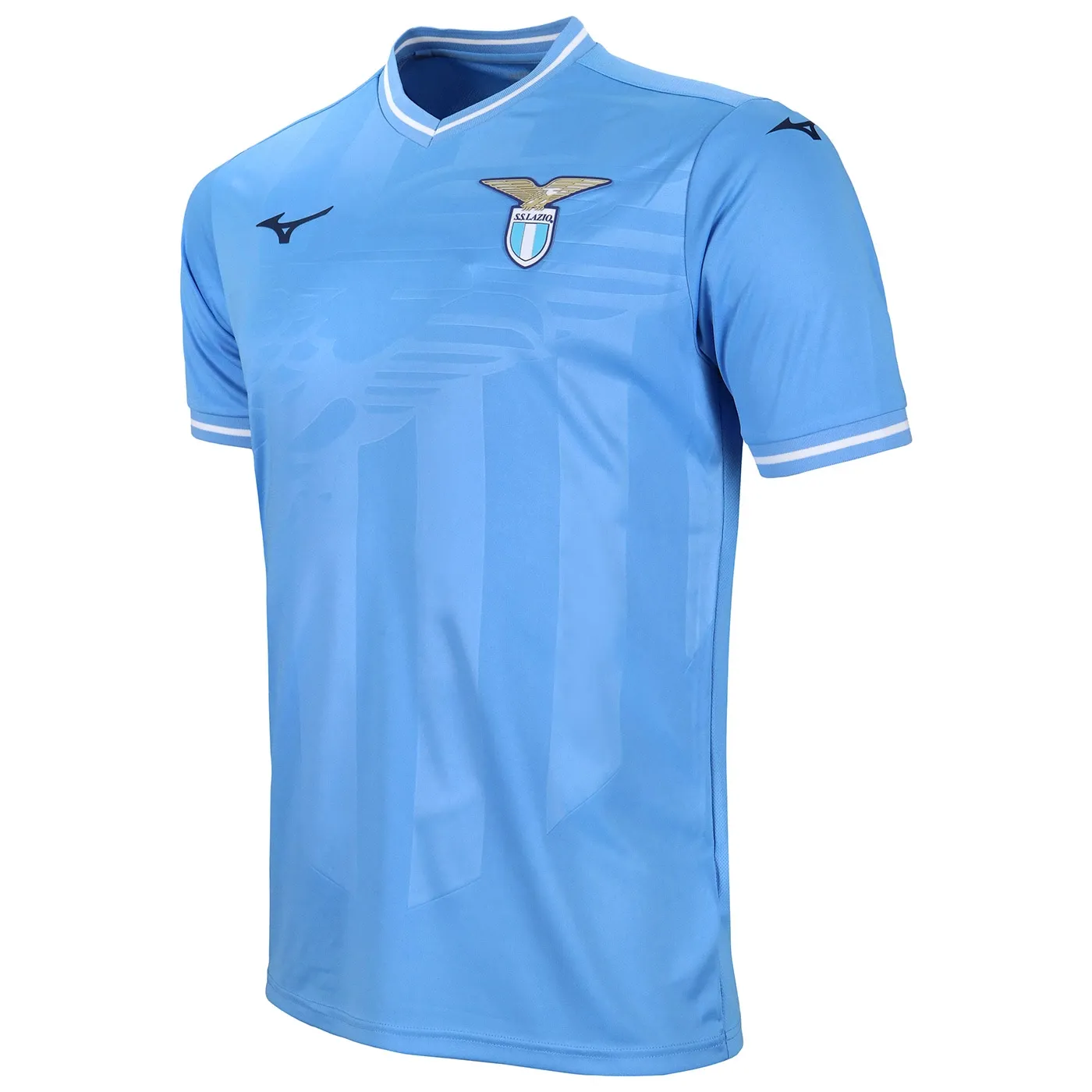 Lazio 2023/24 Home Soccer Jersey by Mizuno