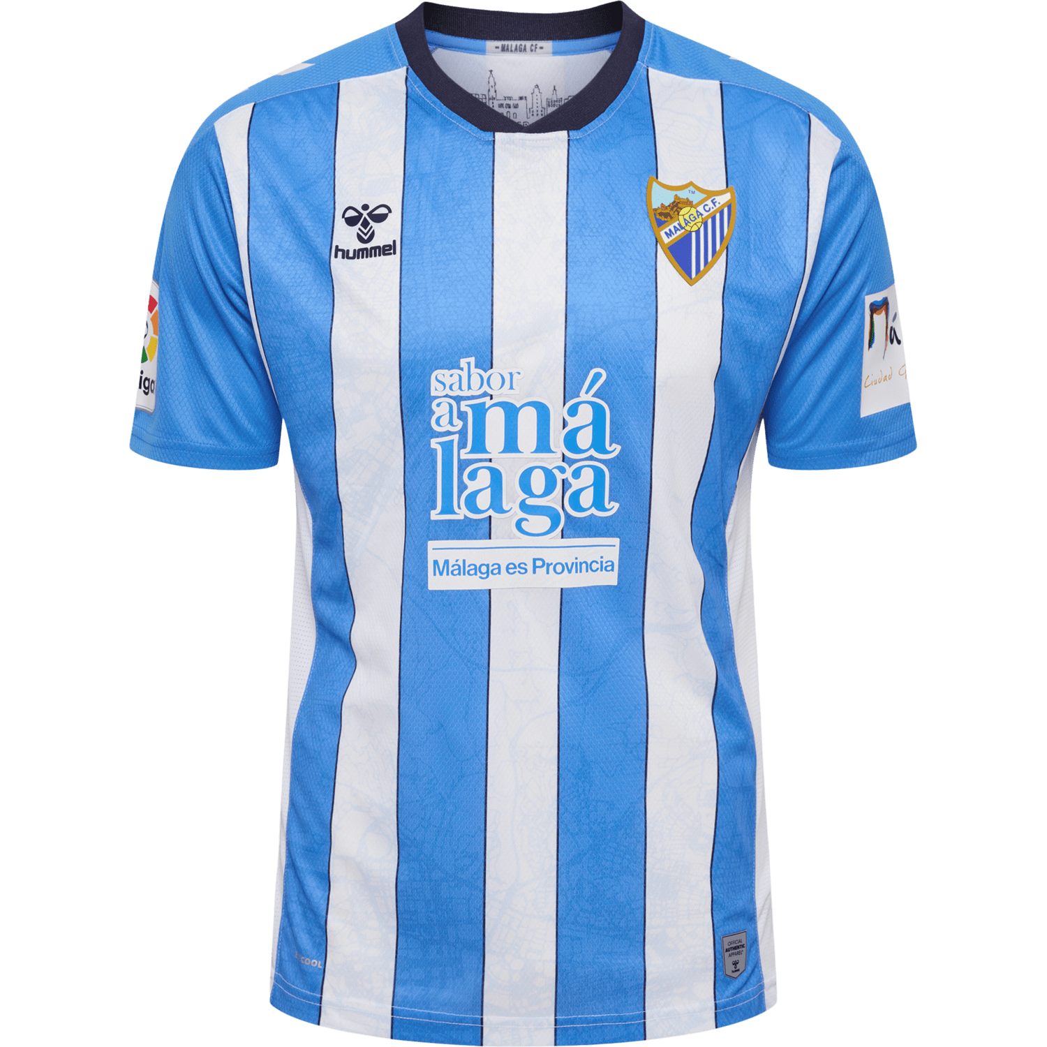 Malaga Home Soccer Jersey 2023/24 by Hummel