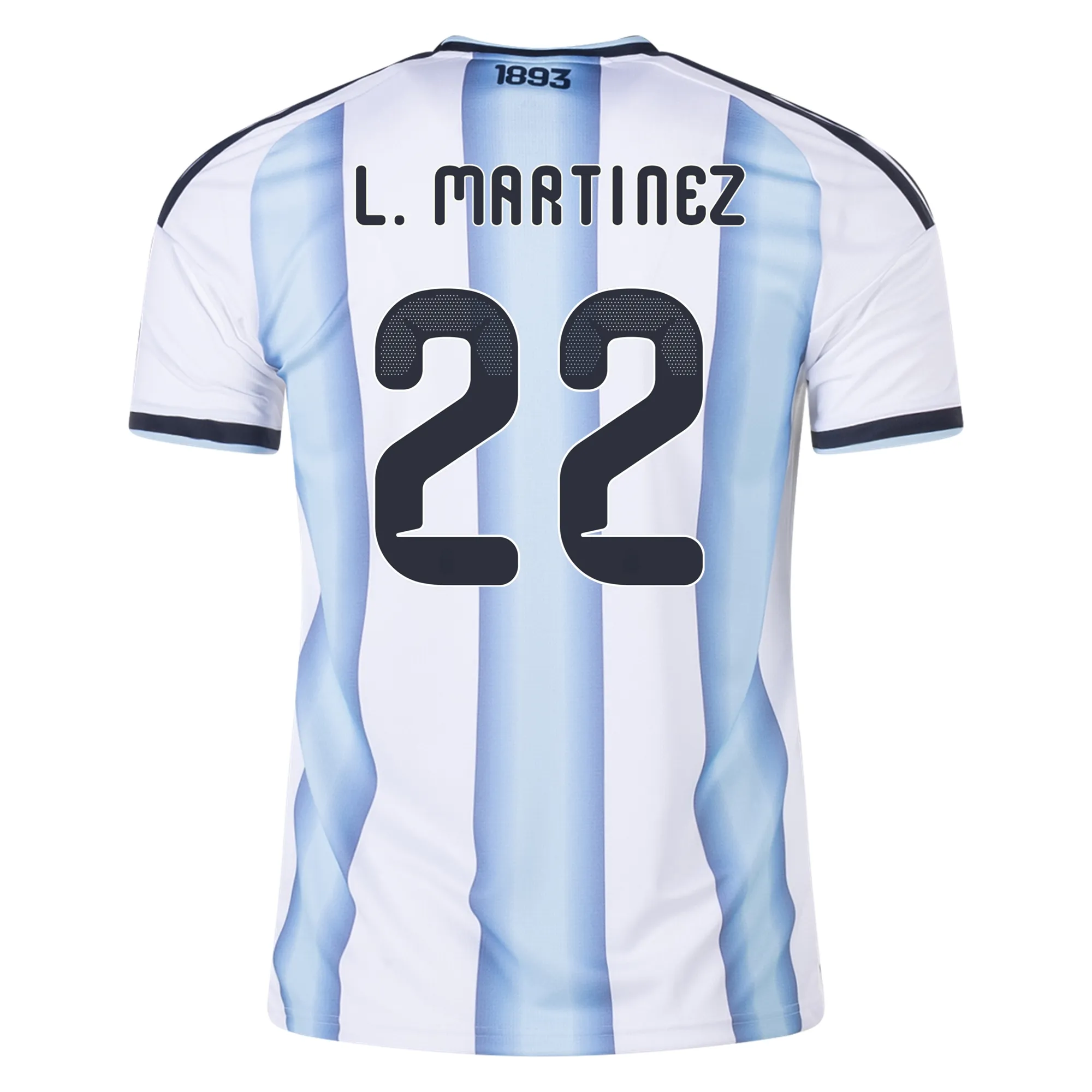 Lautaro Martínez Argentina 2026/27 Home Soccer Jersey by Adidas