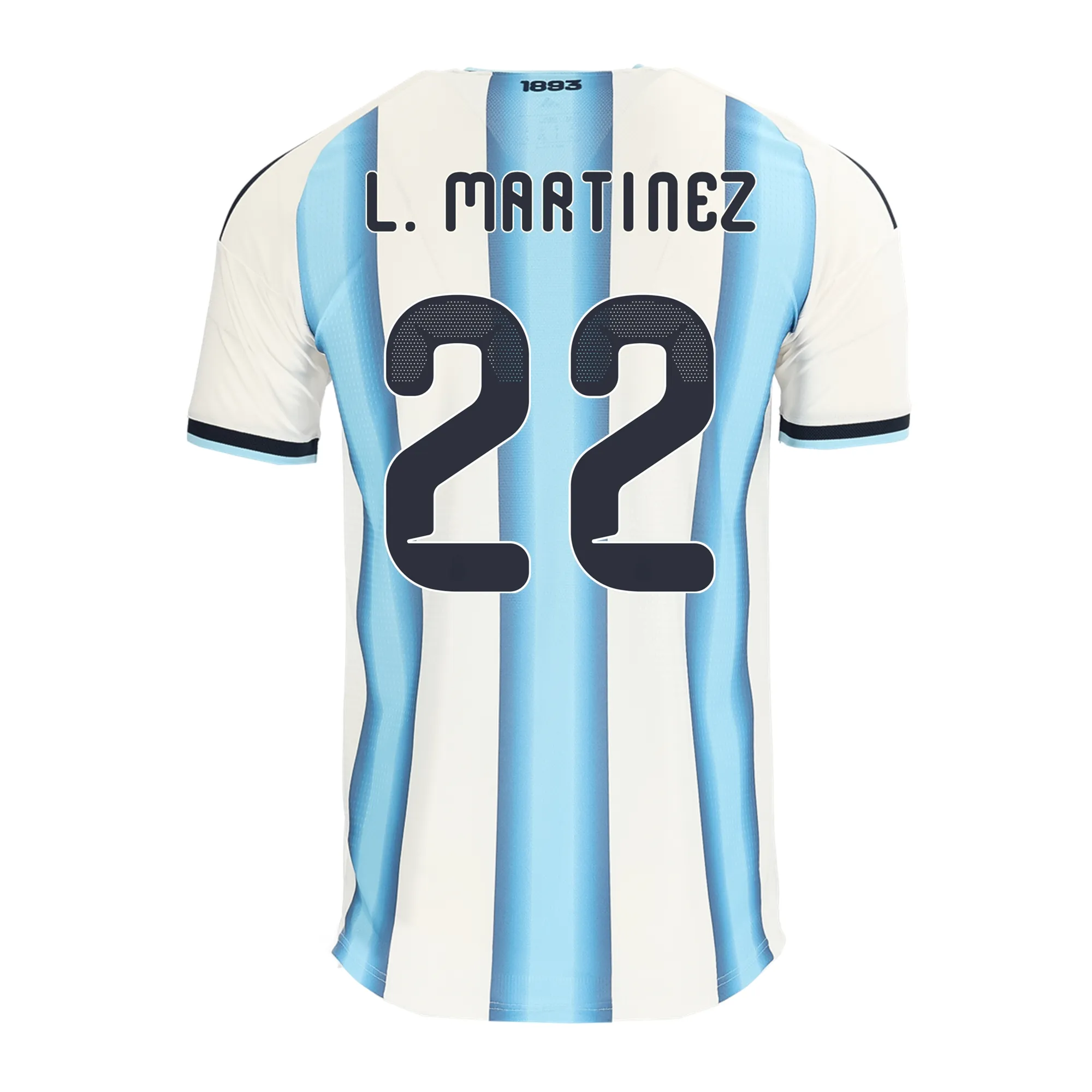 Lautaro Martínez Argentina 2026/27 Authentic Home Soccer Jersey by Adidas
