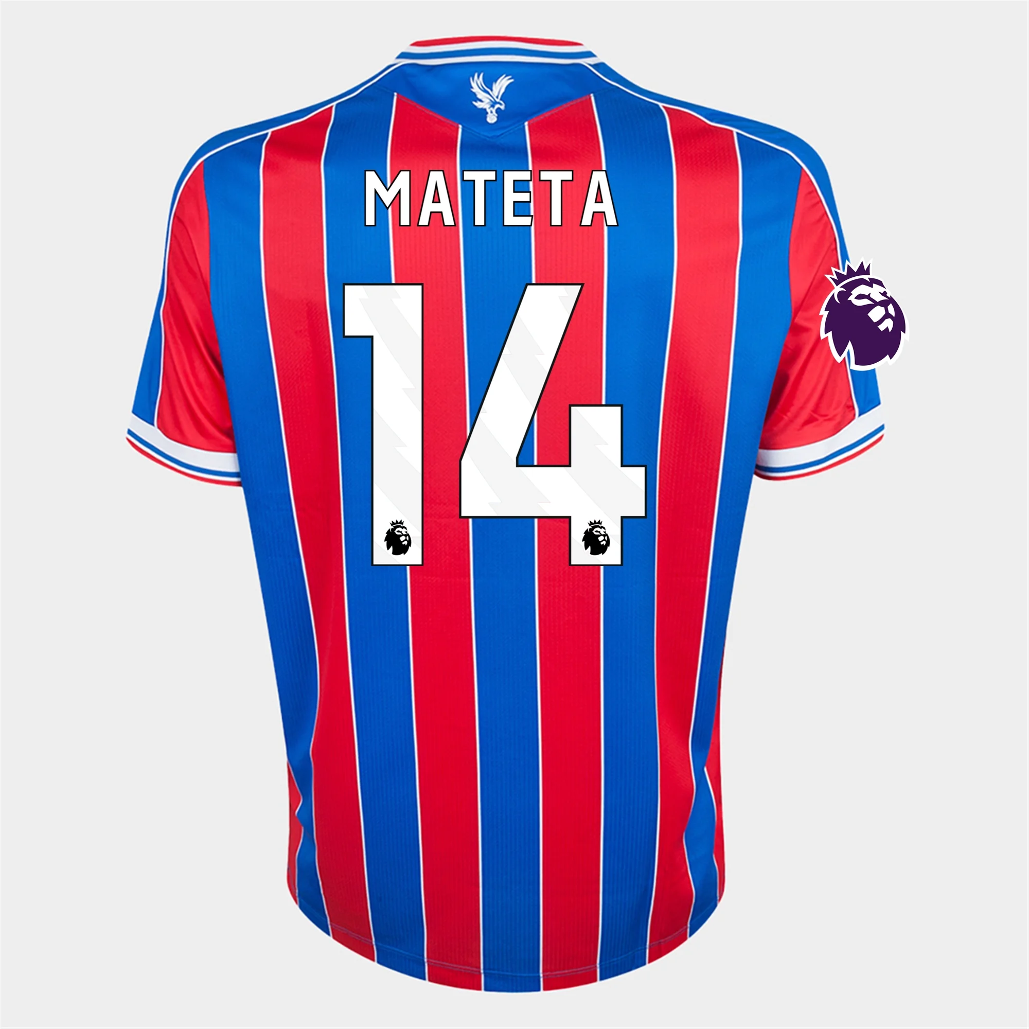 Jean-Philippe Mateta Crystal Palace 2025/26 Authentic Home Soccer Jersey by Macron