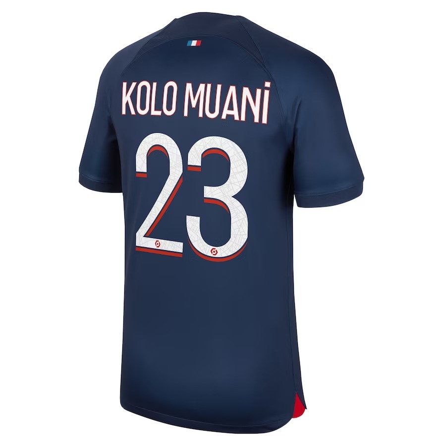 Randal Kolo Muani Paris Saint-Germain 2023/24 Home Soccer Jersey by Nike