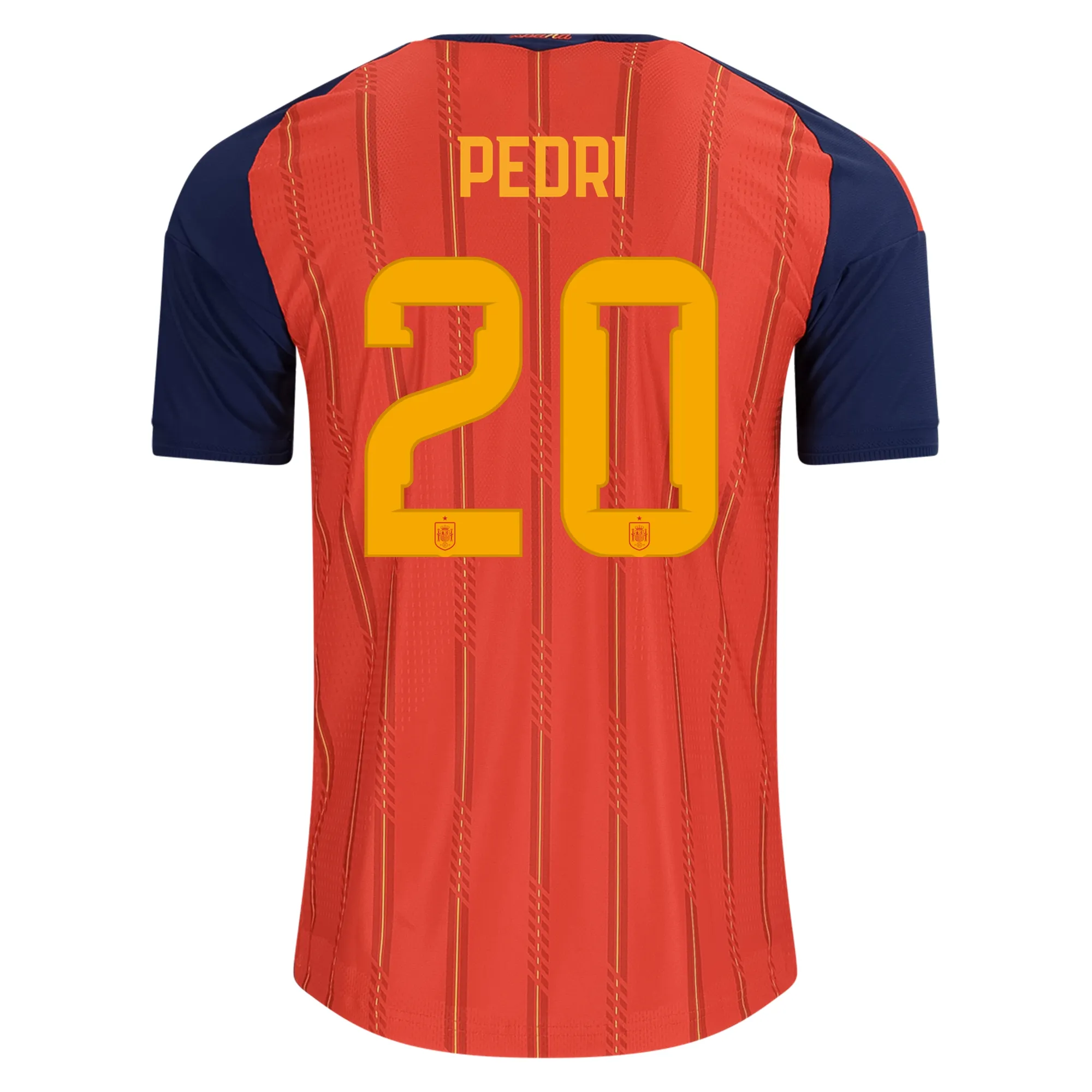 Pedri Spain 2026/27 Authentic Home Soccer Jersey by Adidas