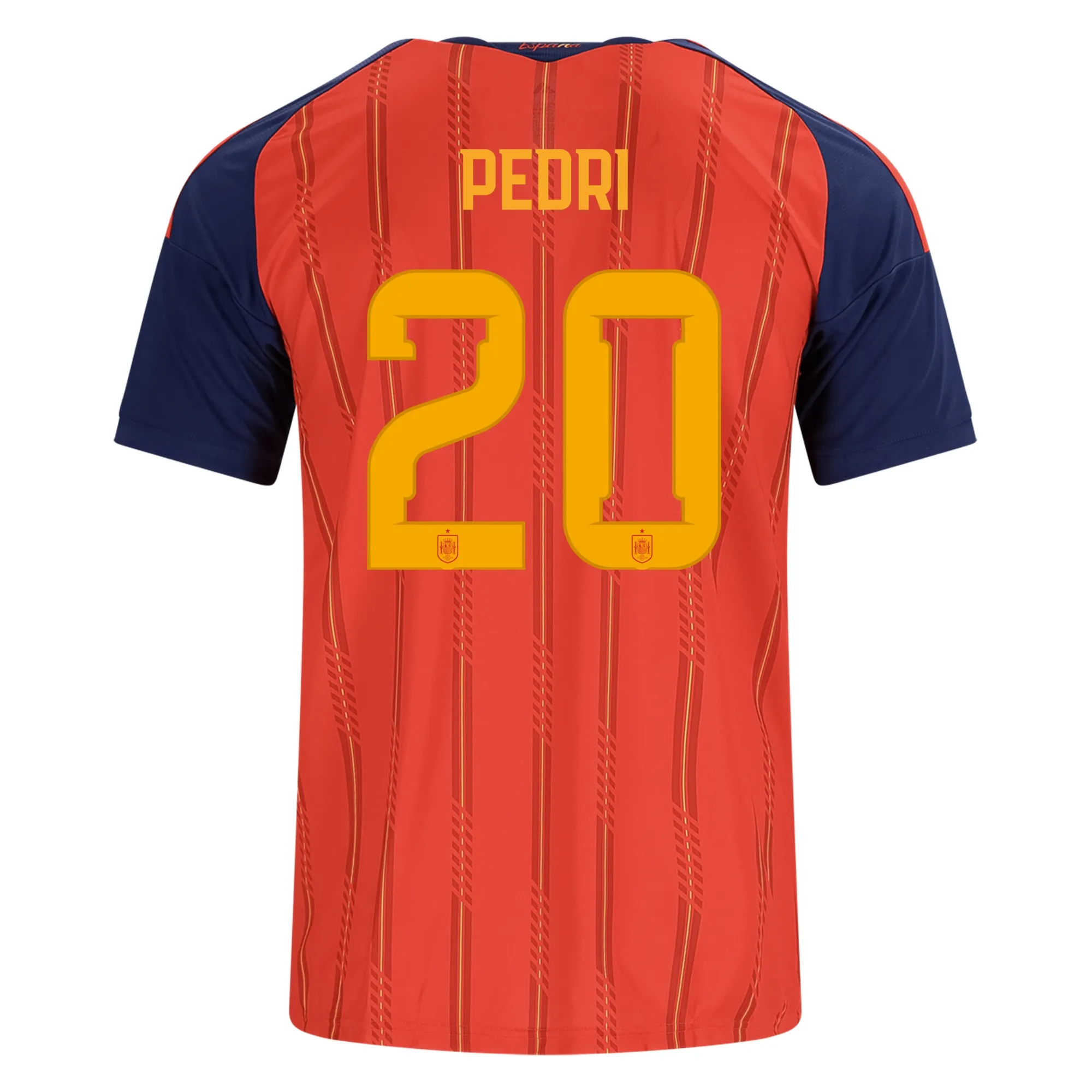 Pedri Spain 2026/27 Home Soccer Jersey by Adidas