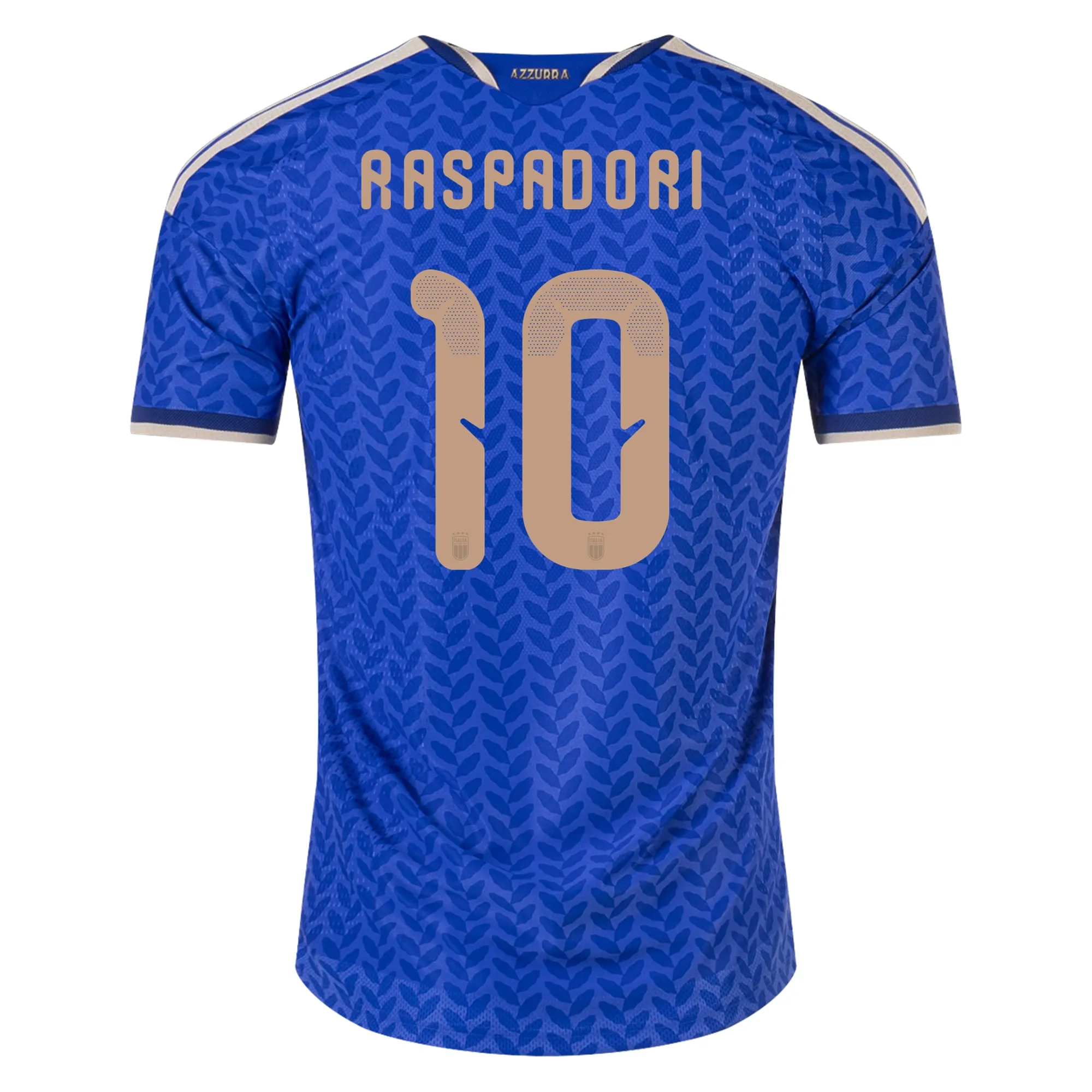 Giacomo Raspadori Italy 2026/27 Authentic Home Soccer Jersey by Adidas