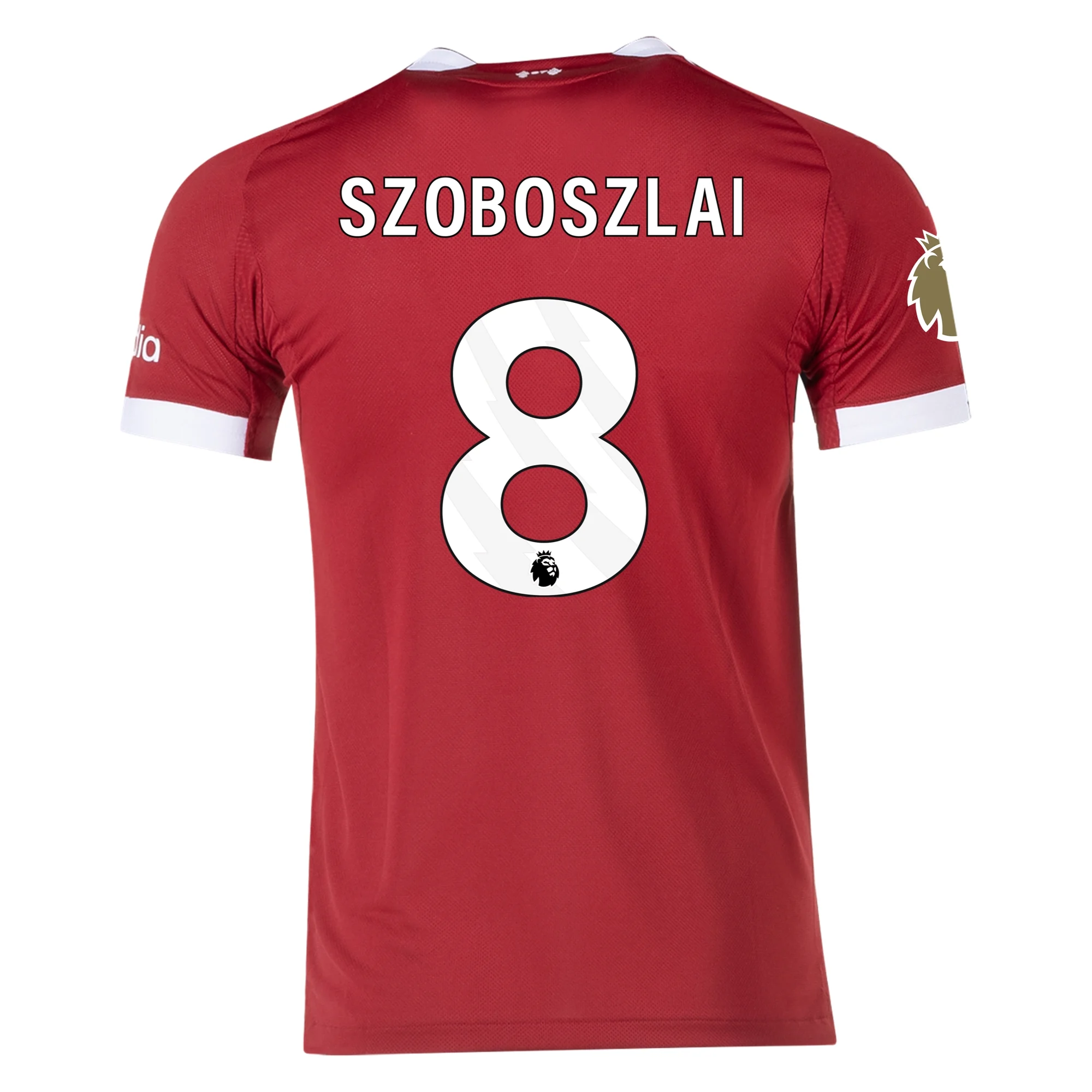 Dominik Szoboszlai Liverpool 2025/26 Authentic Home Soccer Jersey by Adidas