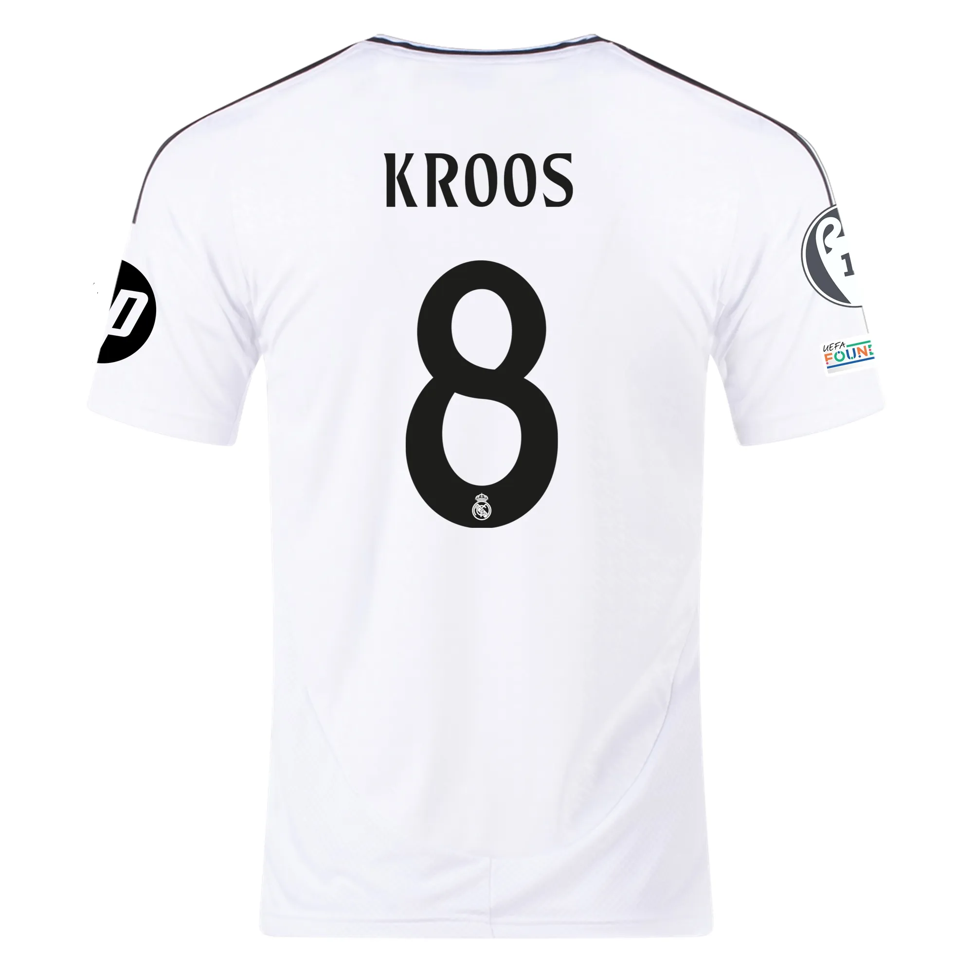 Toni Kroos Real Madrid 2024/25 Home Soccer Jersey by Adidas