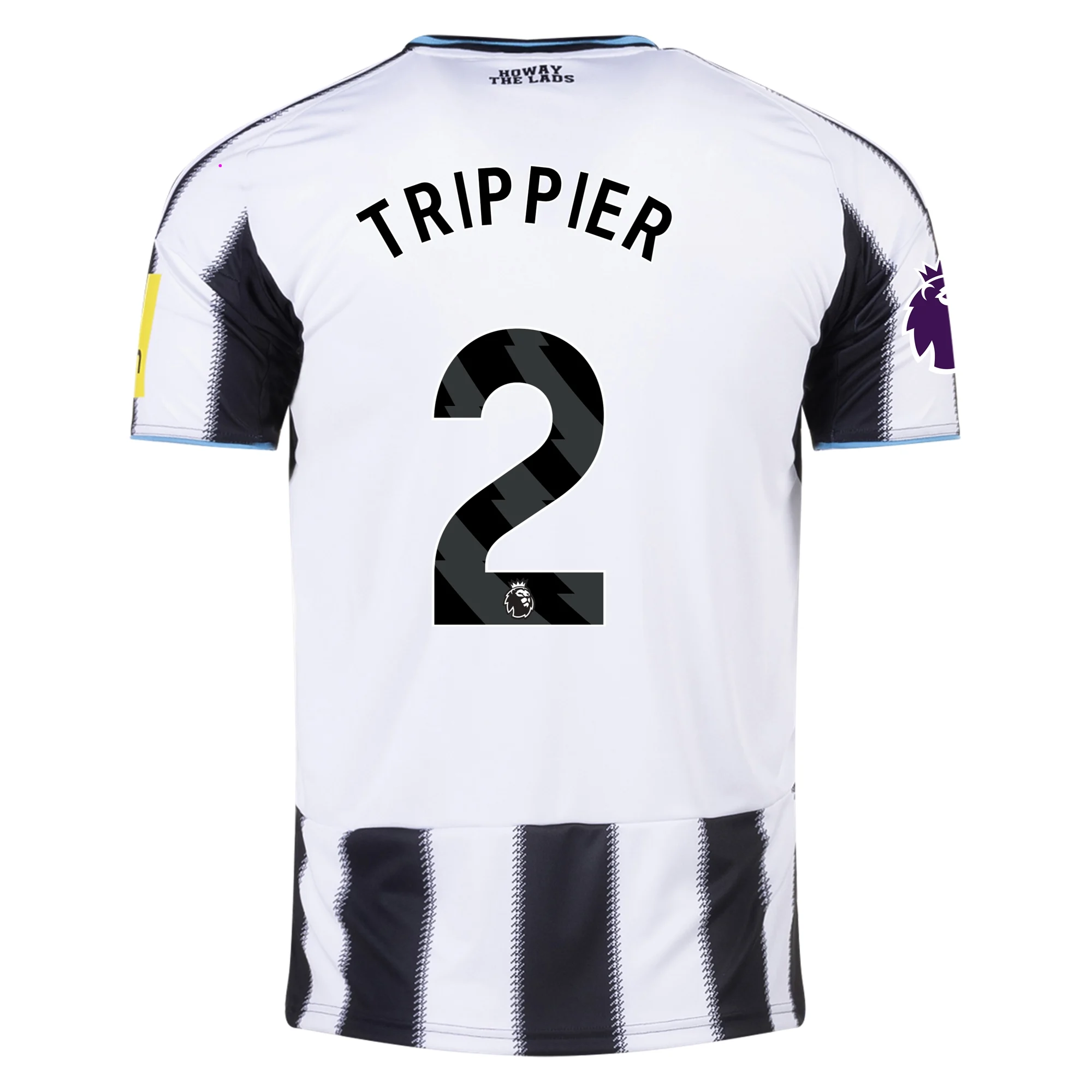Kieran Trippier Newcastle 2025/26 Home Soccer Jersey by Adidas