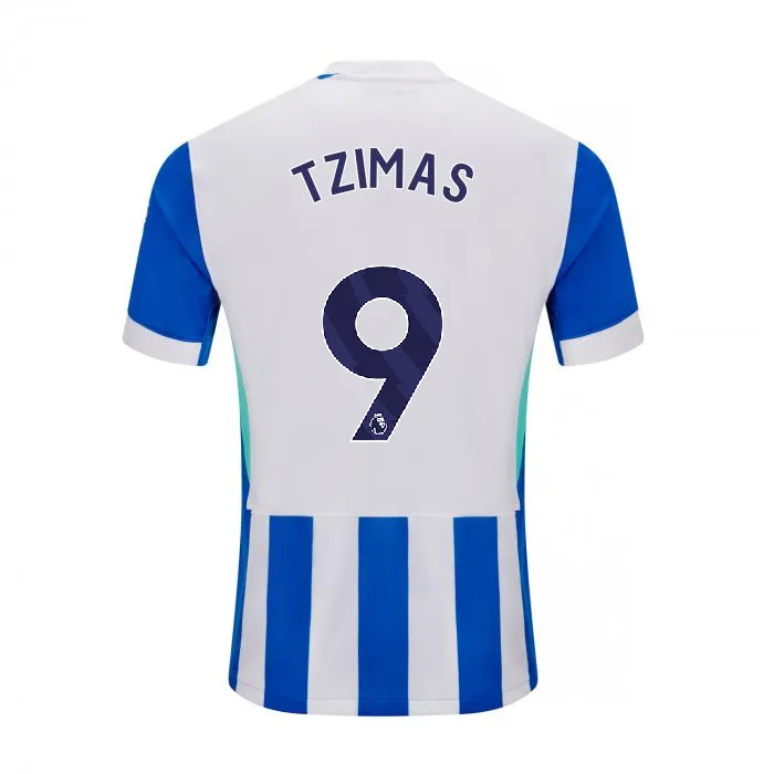 Stefanos Tzimas Brighton FC 2025/26 Home Soccer Jersey by Nike