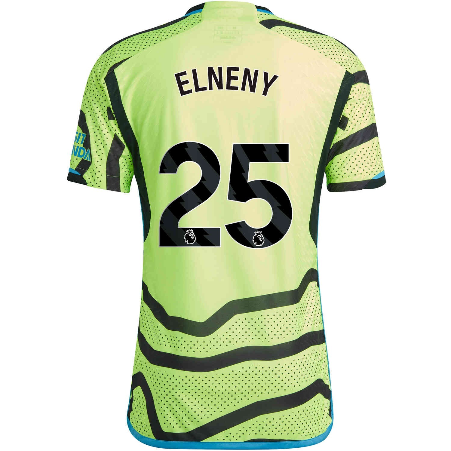 Mohamed Elneny Arsenal 2023/24 Away Soccer Jersey by Adidas