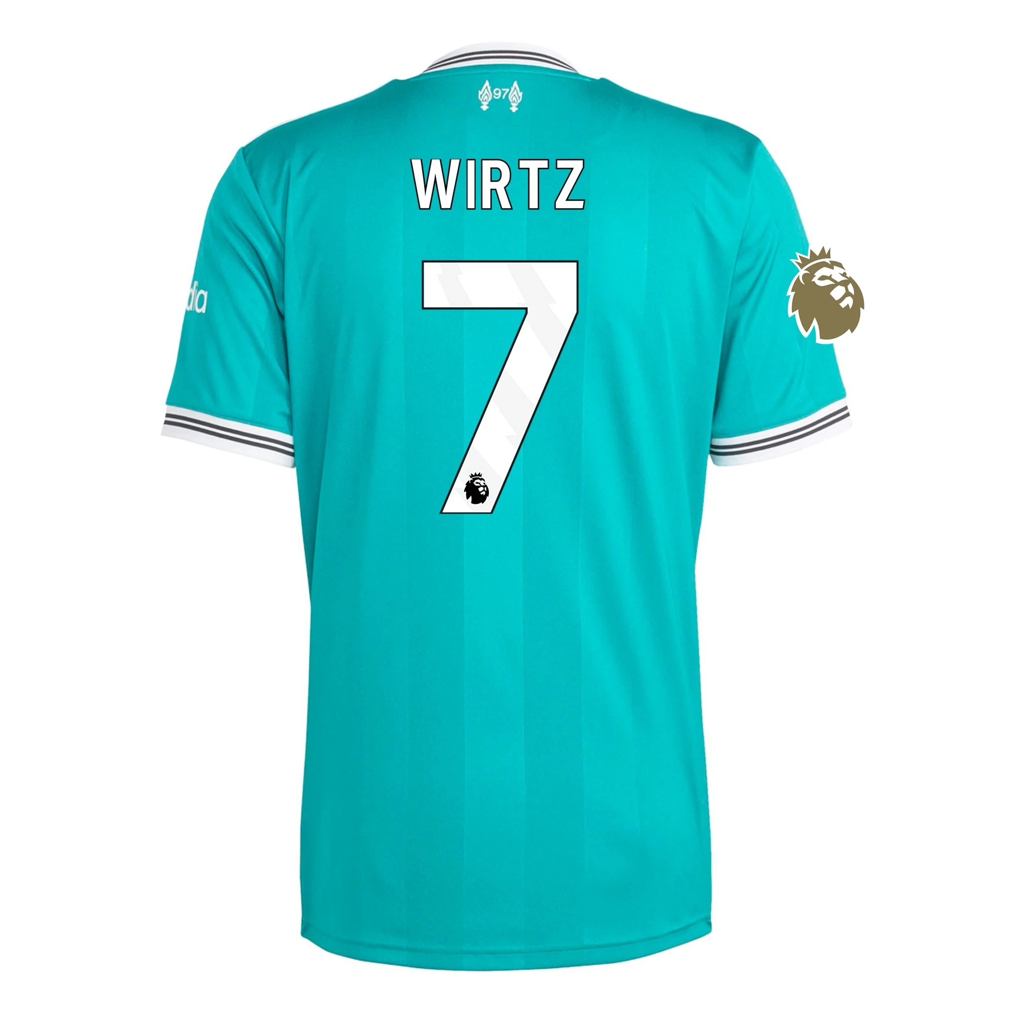 Florian Wirtz Liverpool 2025/26 Third Soccer Jersey by Adidas