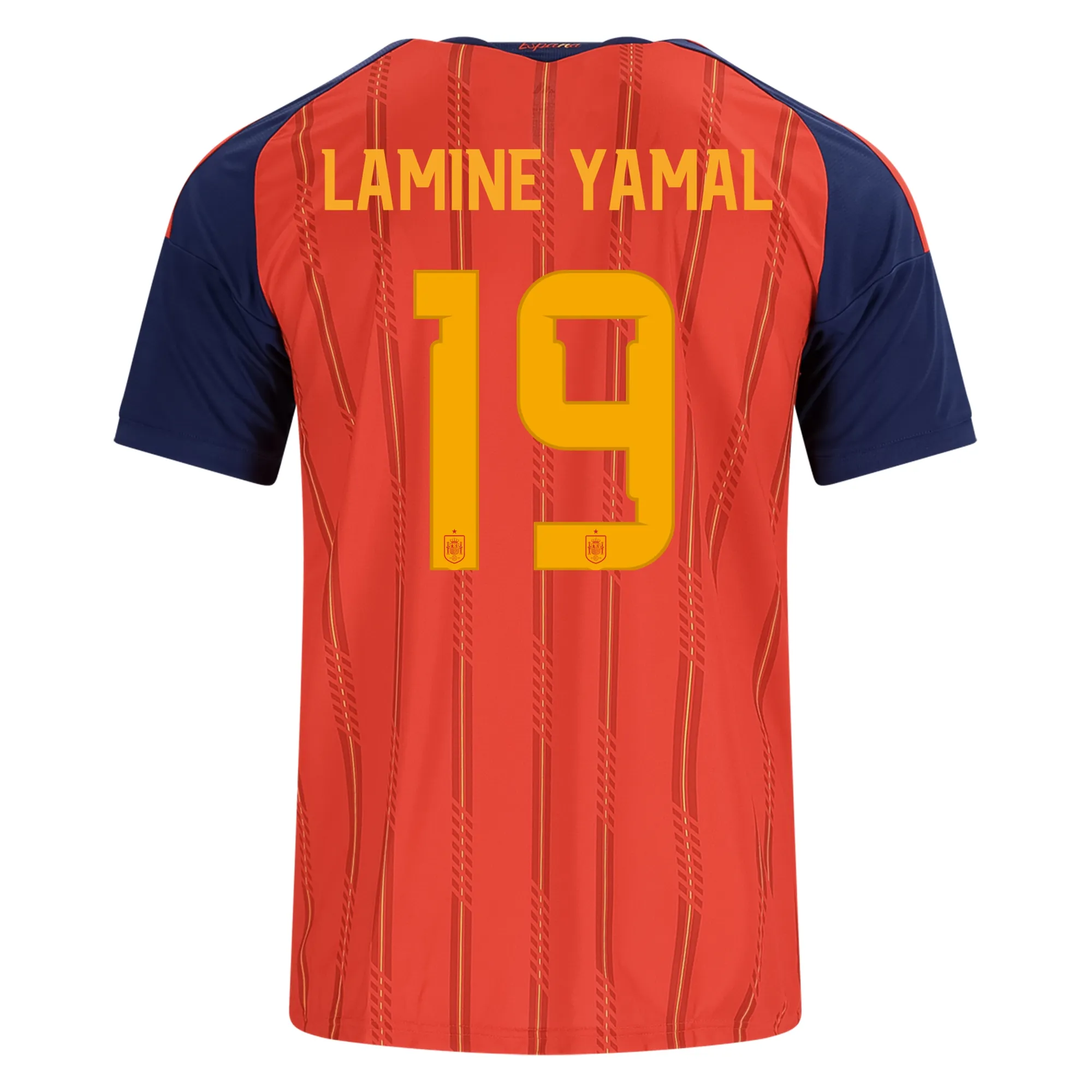 Lamine Yamal Spain 2026/27 Home Soccer Jersey by Adidas