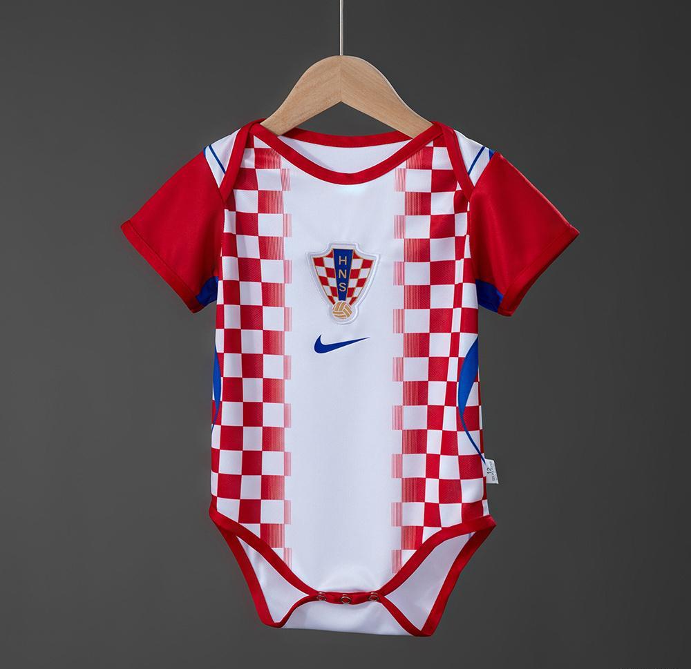 Croatia Baby Bodysuit Soccer Jersey by Nike