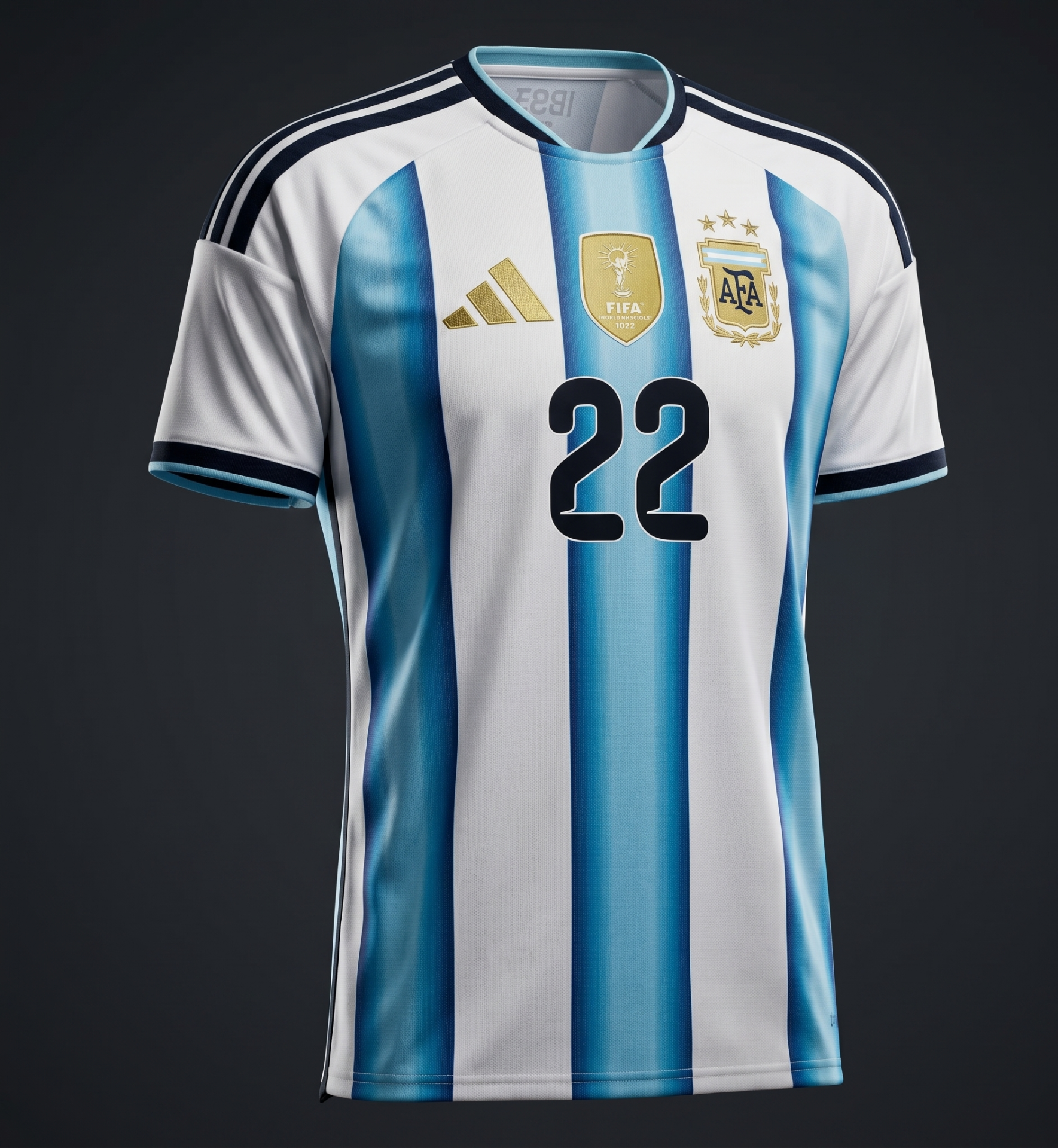 Lautaro Martínez Argentina 2026/27 Home Soccer Jersey by Adidas