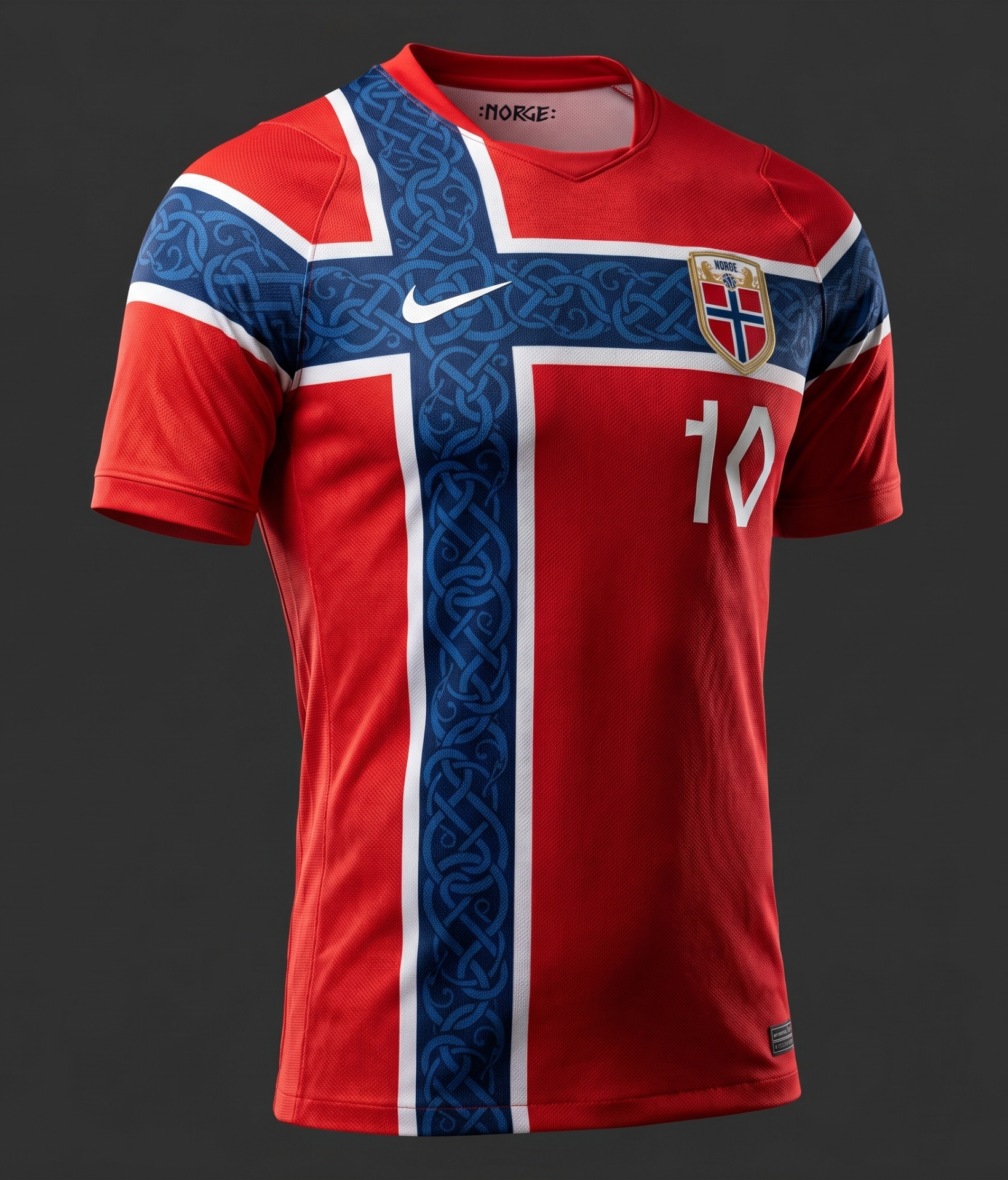 Martin Ødegaard Norway 2026/27 Authentic Home Soccer Jersey by Nike