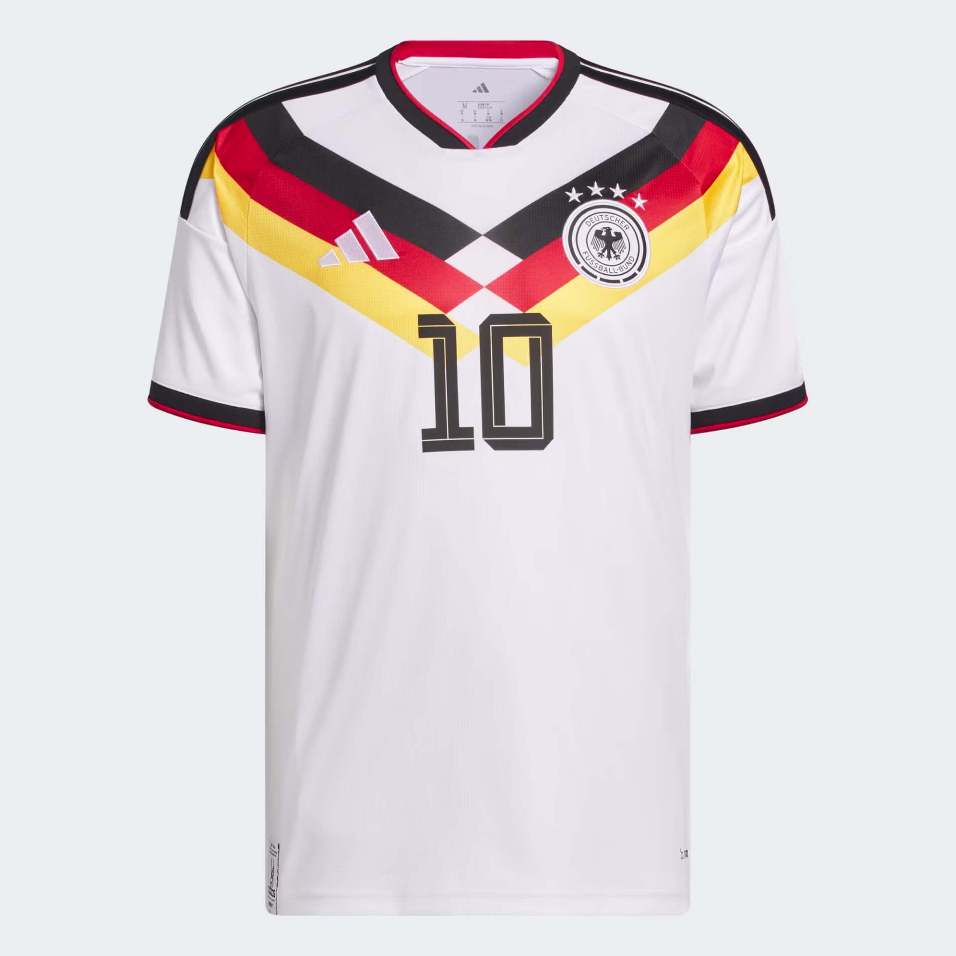 Jamal Musiala Germany 2026/27 Home Soccer Jersey by Adidas